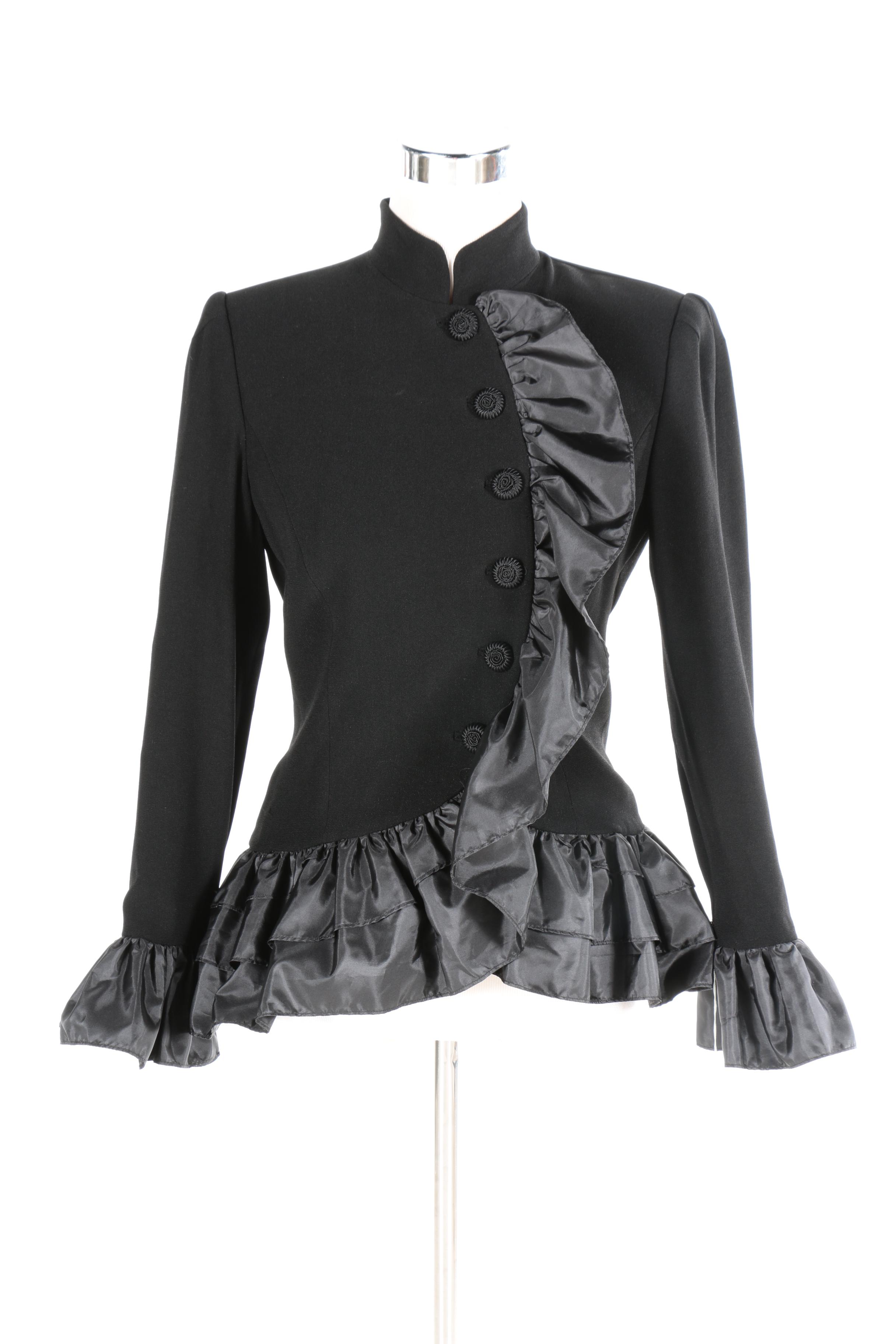 Black Fashion Coats by Zelda