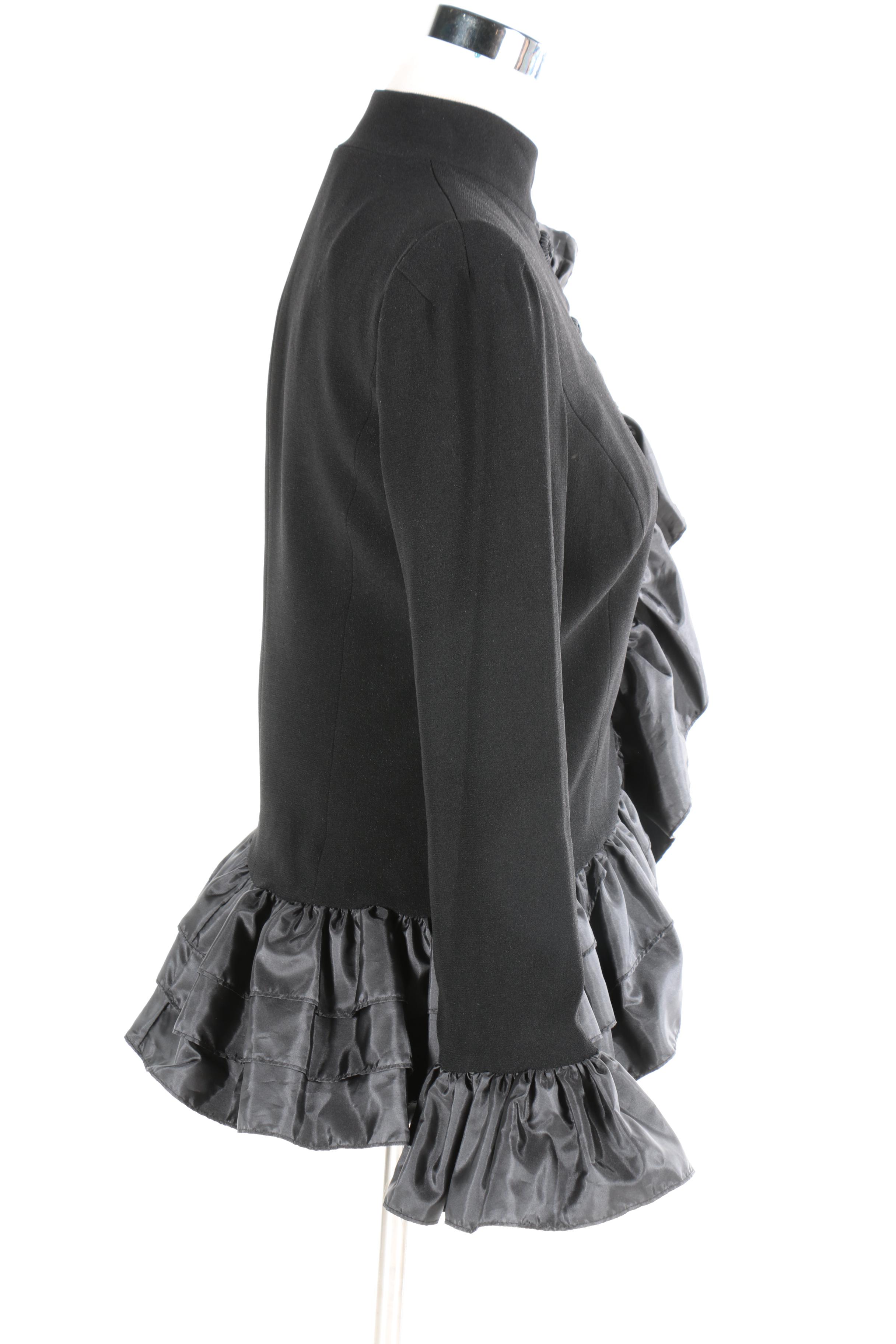 Black Fashion Coats by Zelda