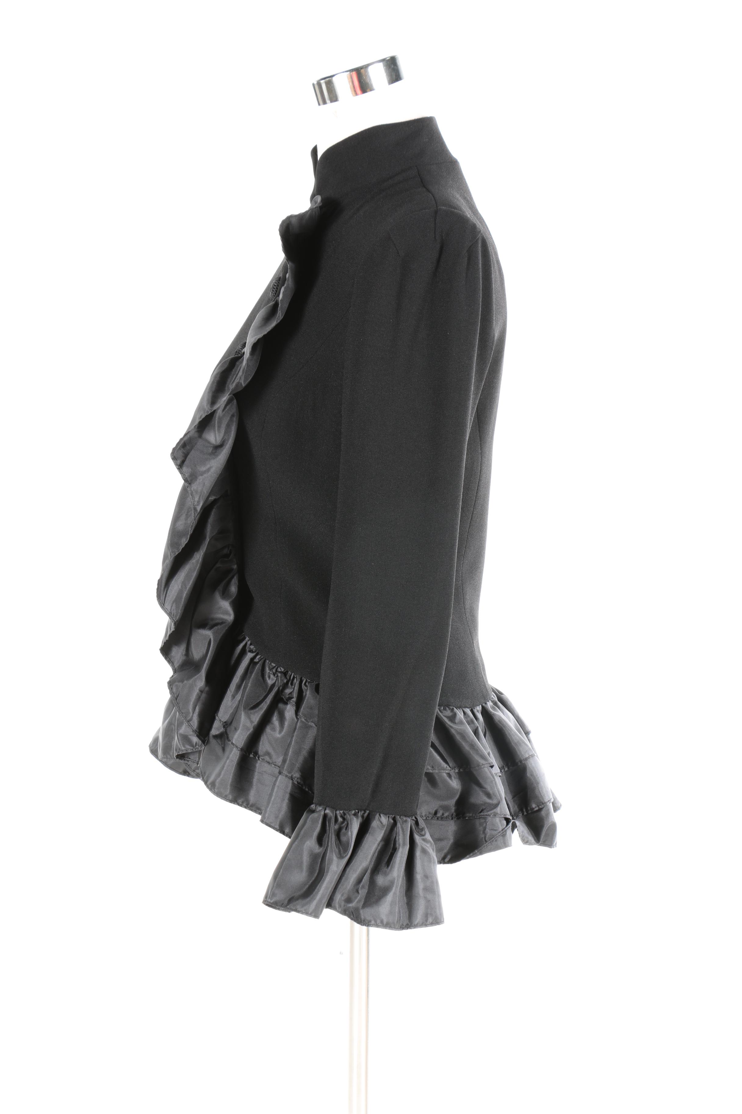 Black Fashion Coats by Zelda