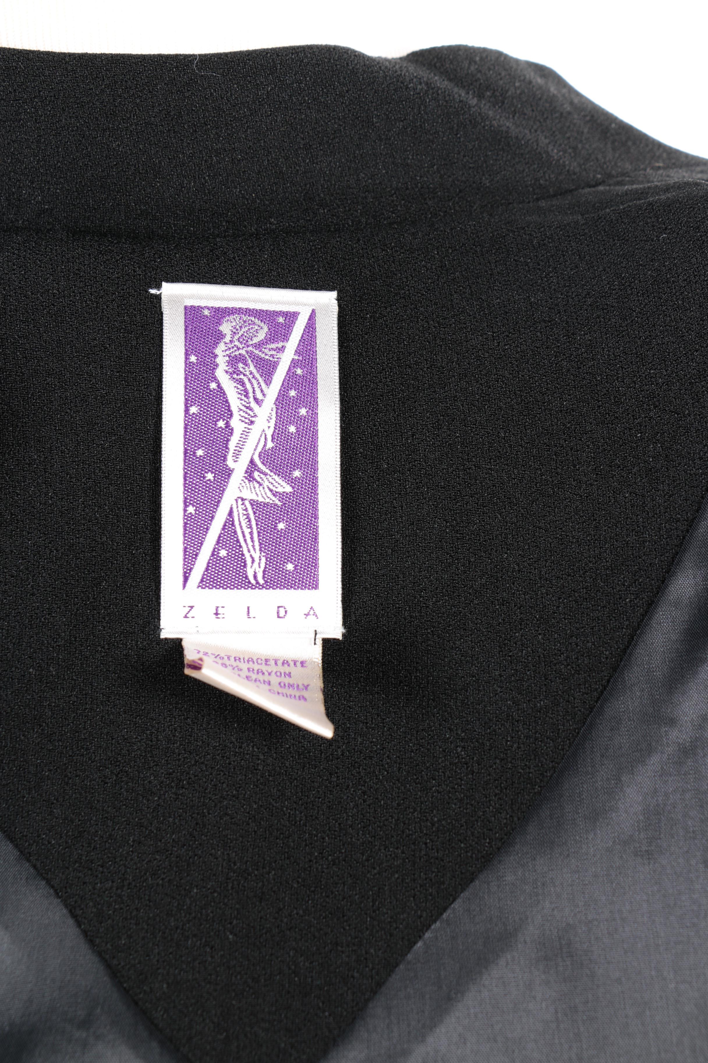 Black Fashion Coats by Zelda