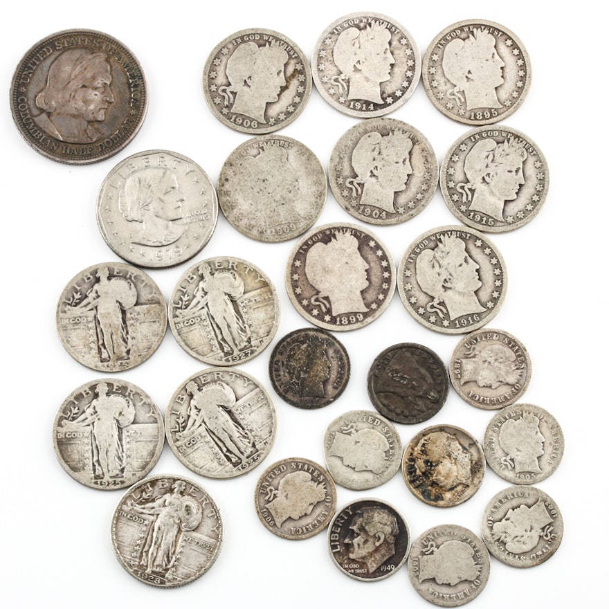 Assortment of U.S. Antique Silver Coins