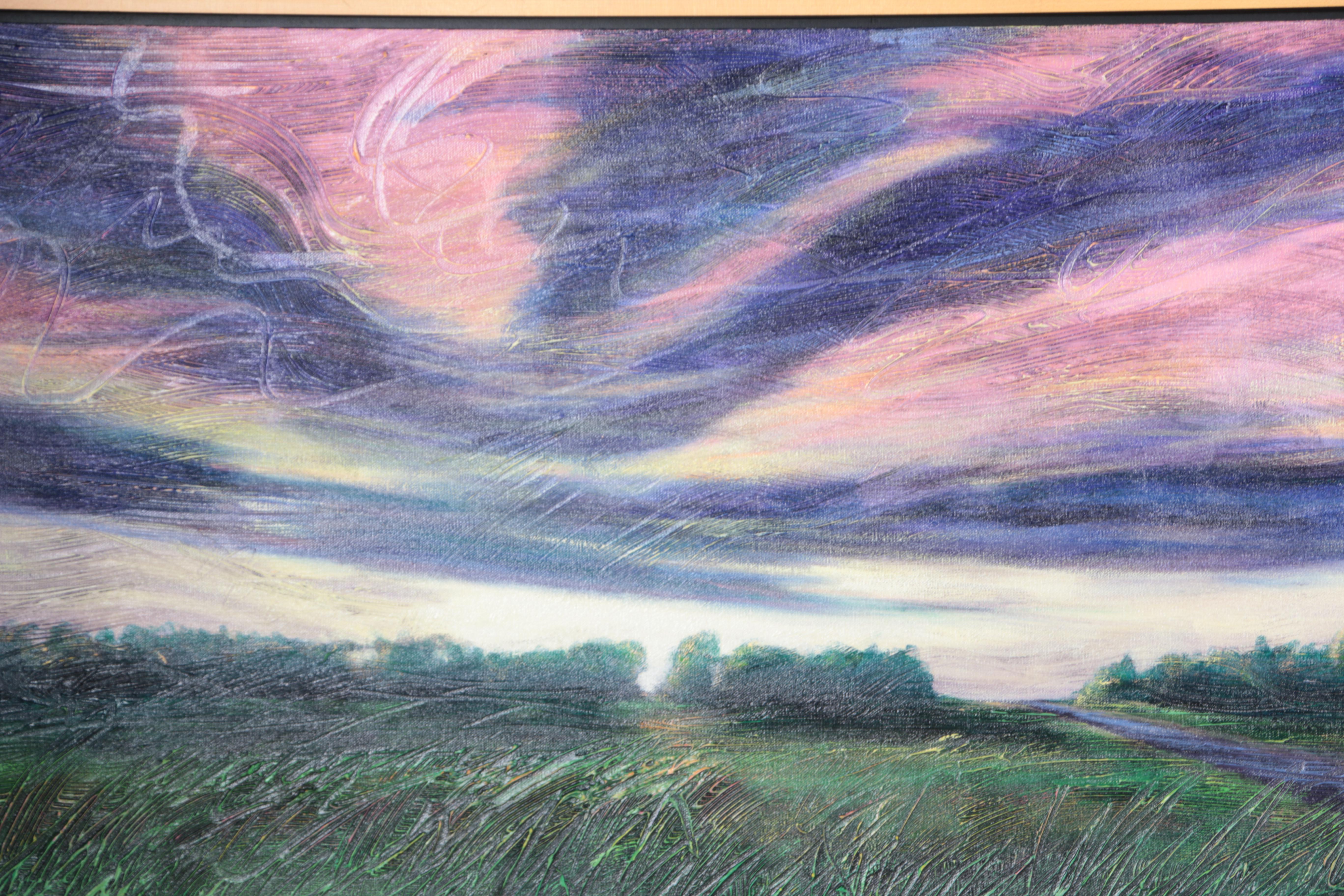 Kay Brathol Hostvet Acrylic Painting "Clean Sweep"