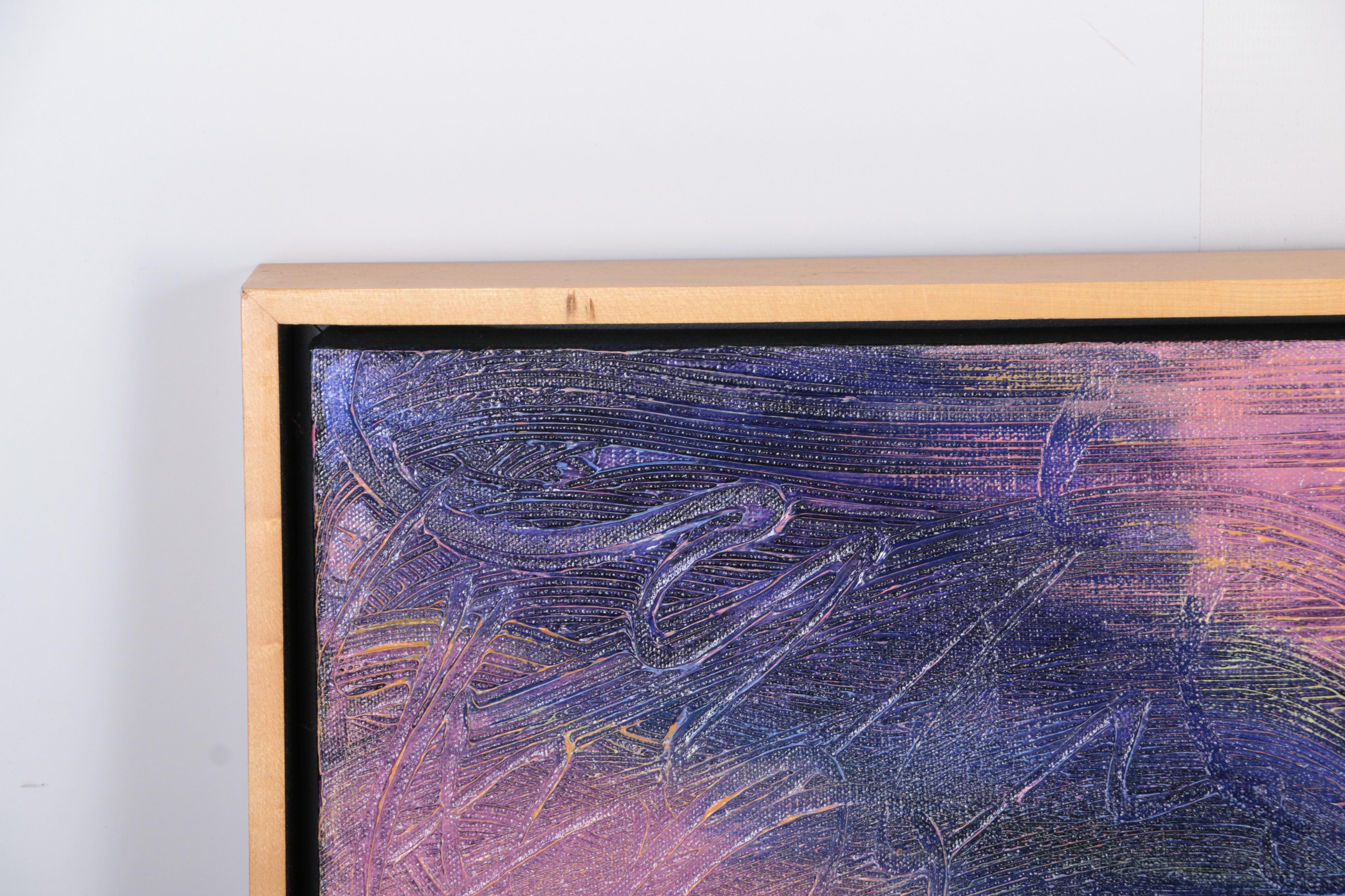 Kay Brathol Hostvet Acrylic Painting "Clean Sweep"