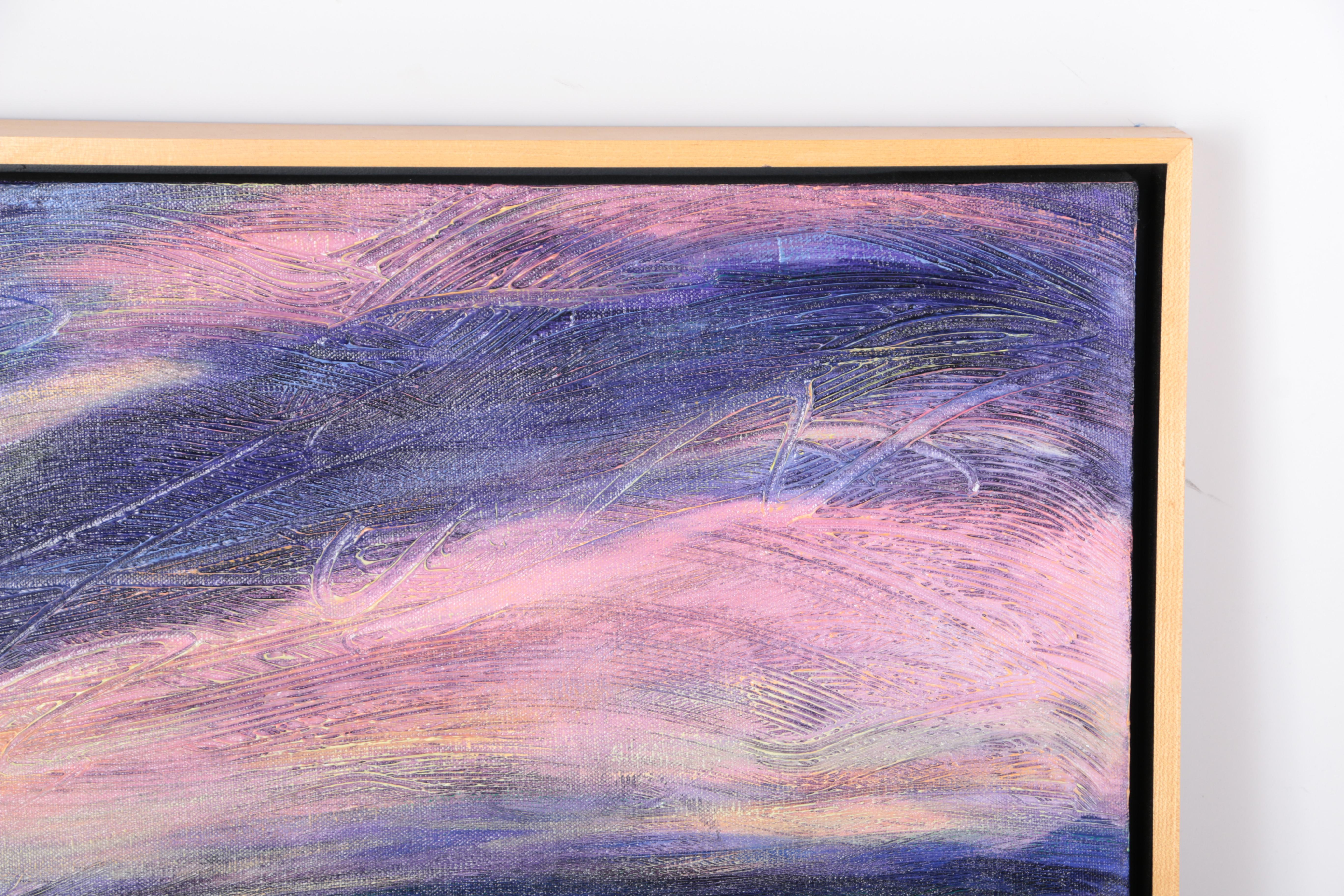 Kay Brathol Hostvet Acrylic Painting "Clean Sweep"