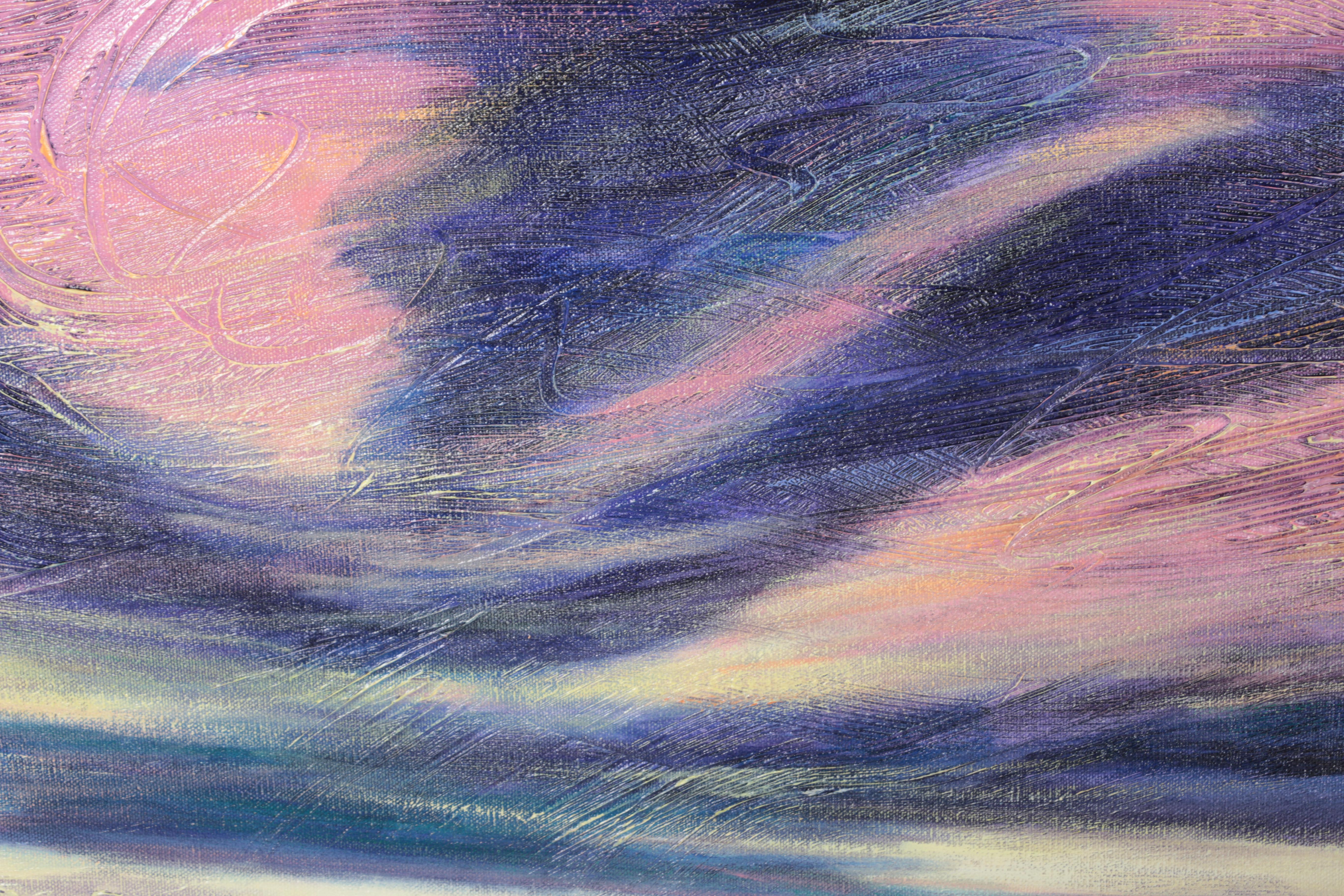 Kay Brathol Hostvet Acrylic Painting "Clean Sweep"