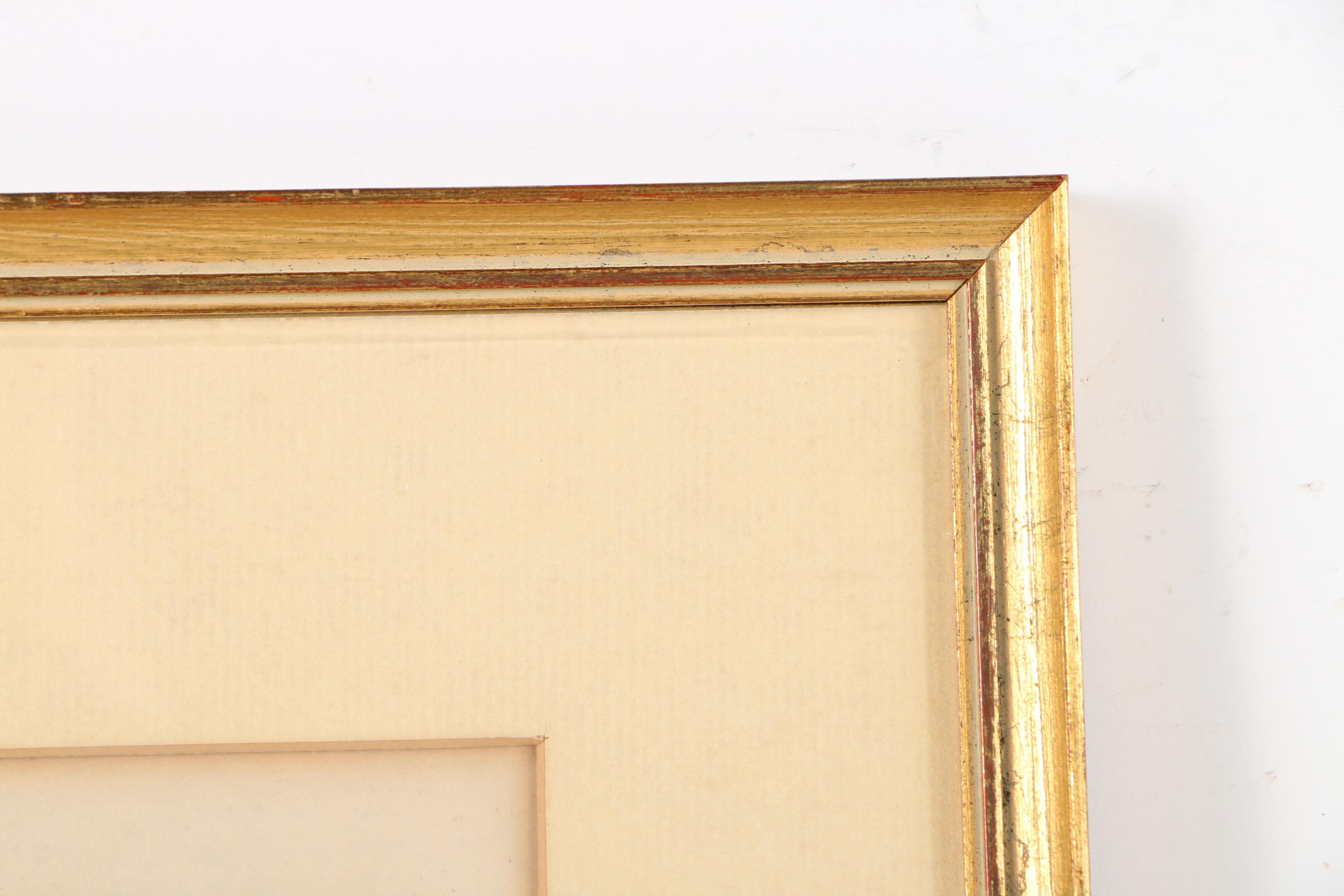 Hand Colored Engraving After L. A. Lhermitte "The Harvest"