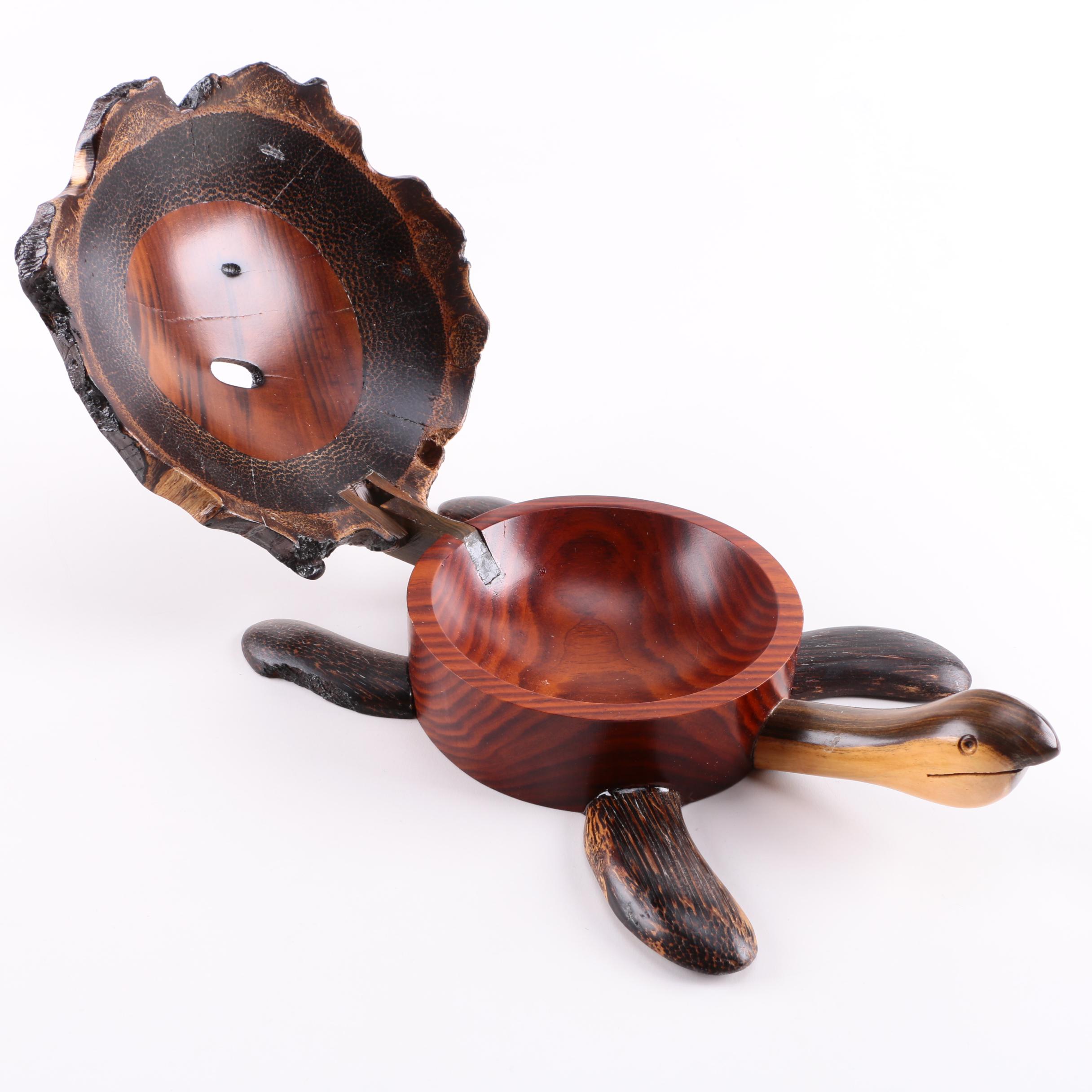 Wooden Turtle Box