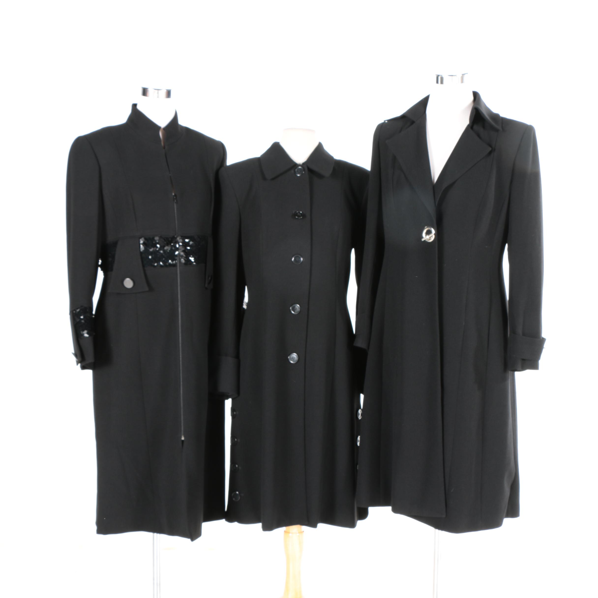 Zelda Women's Black Dress Coats