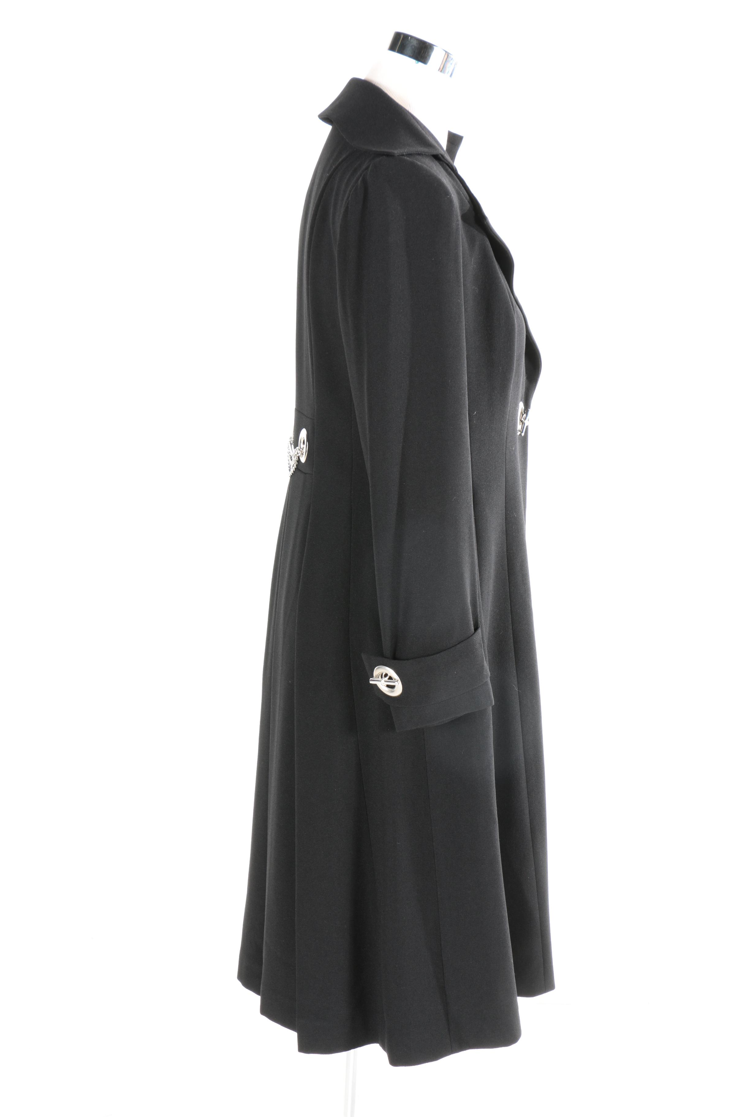 Zelda Women's Black Dress Coats