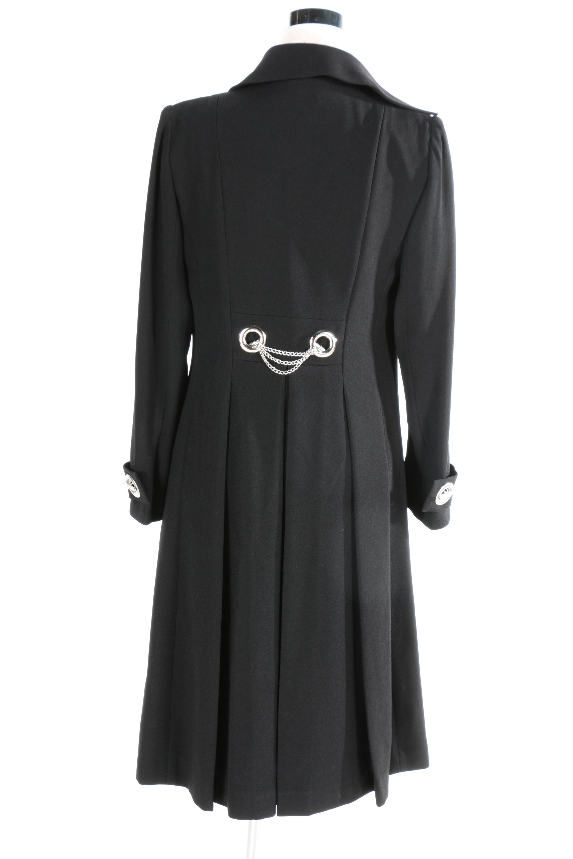 Zelda Women's Black Dress Coats