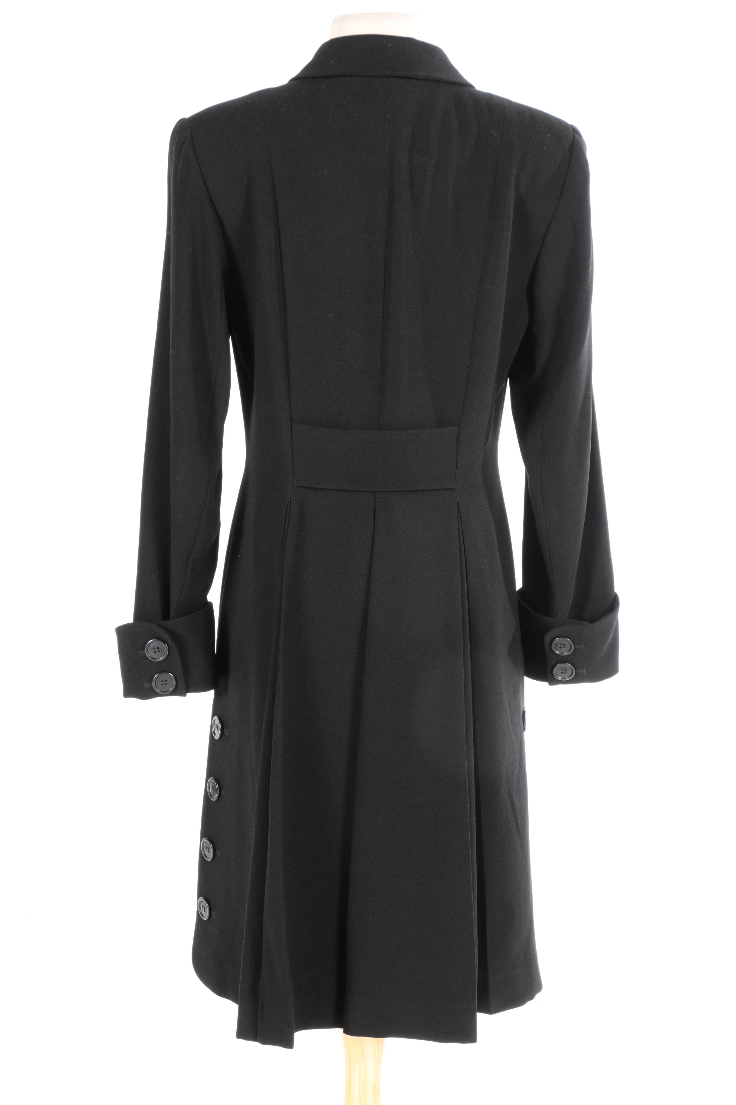 Zelda Women's Black Dress Coats
