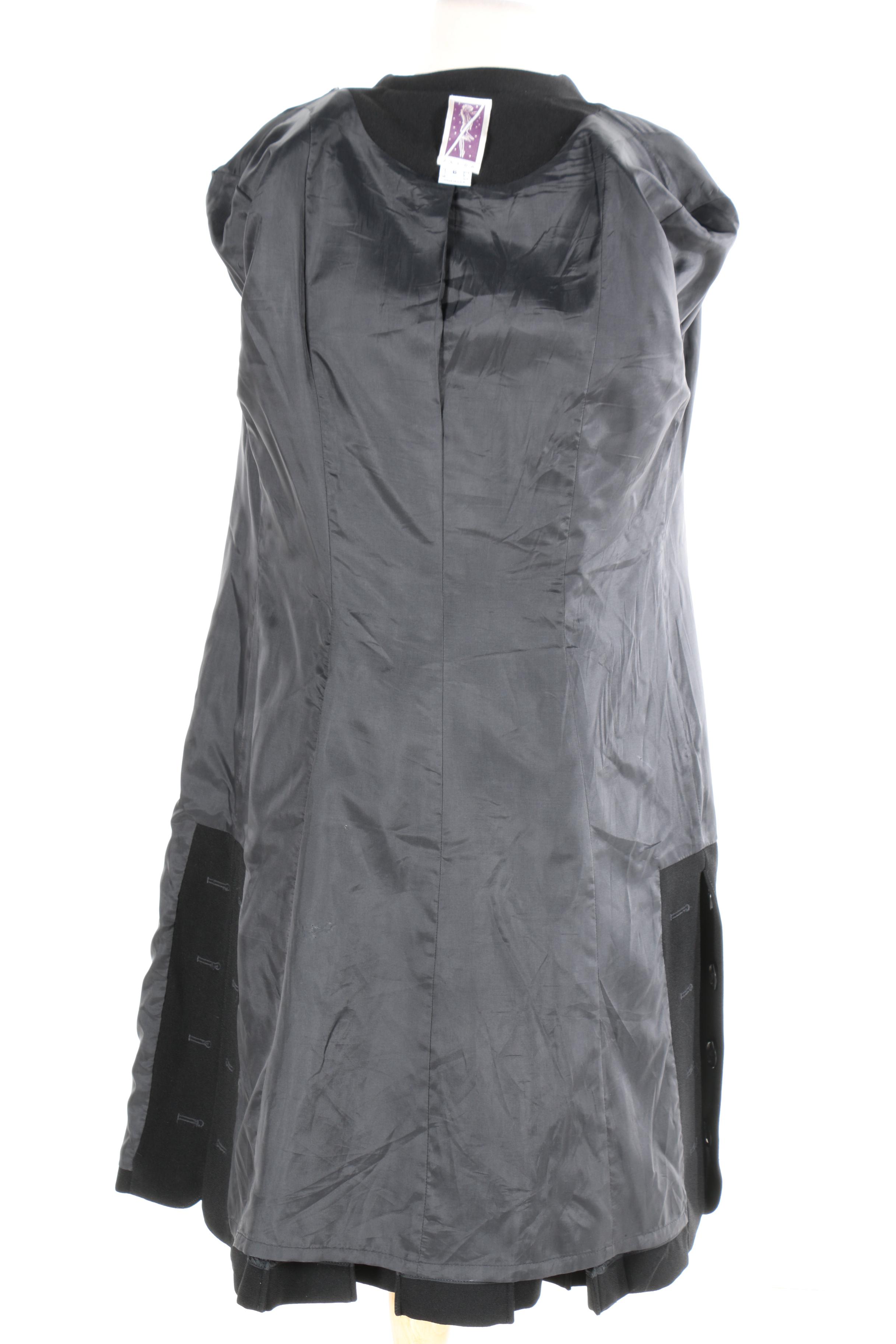 Zelda Women's Black Dress Coats