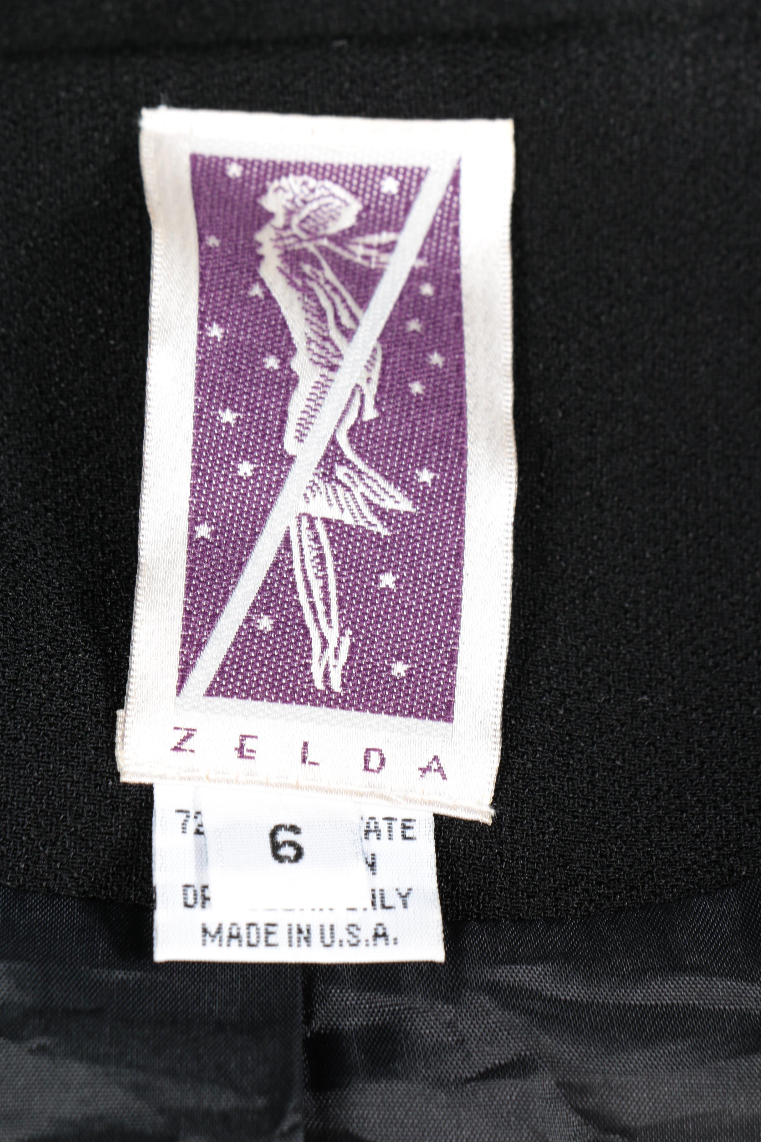 Zelda Women's Black Dress Coats