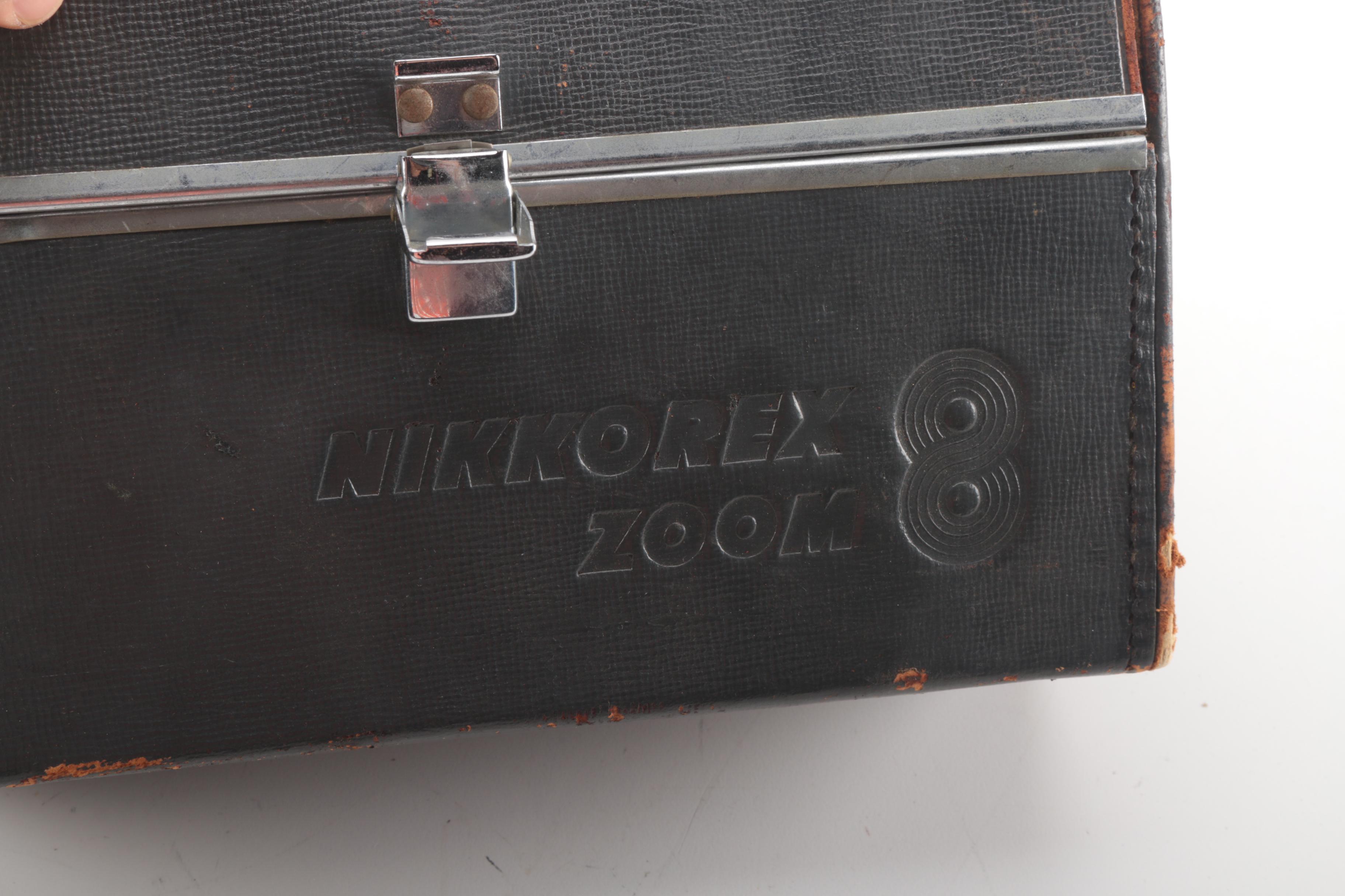 Nikkorex Zoom 8 Video 8mm Film Recorder, Circa 1960s