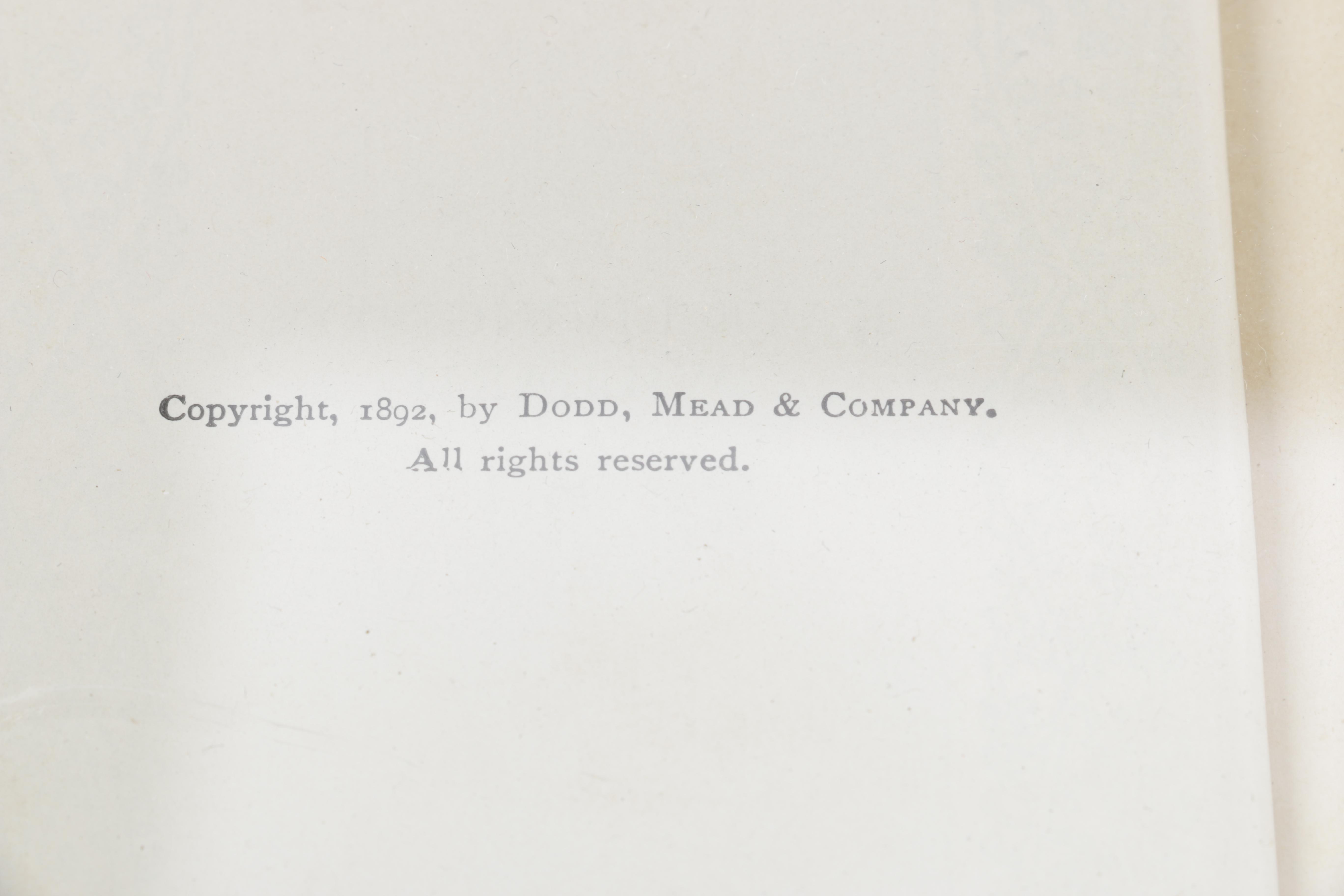 Antique Fiction Books