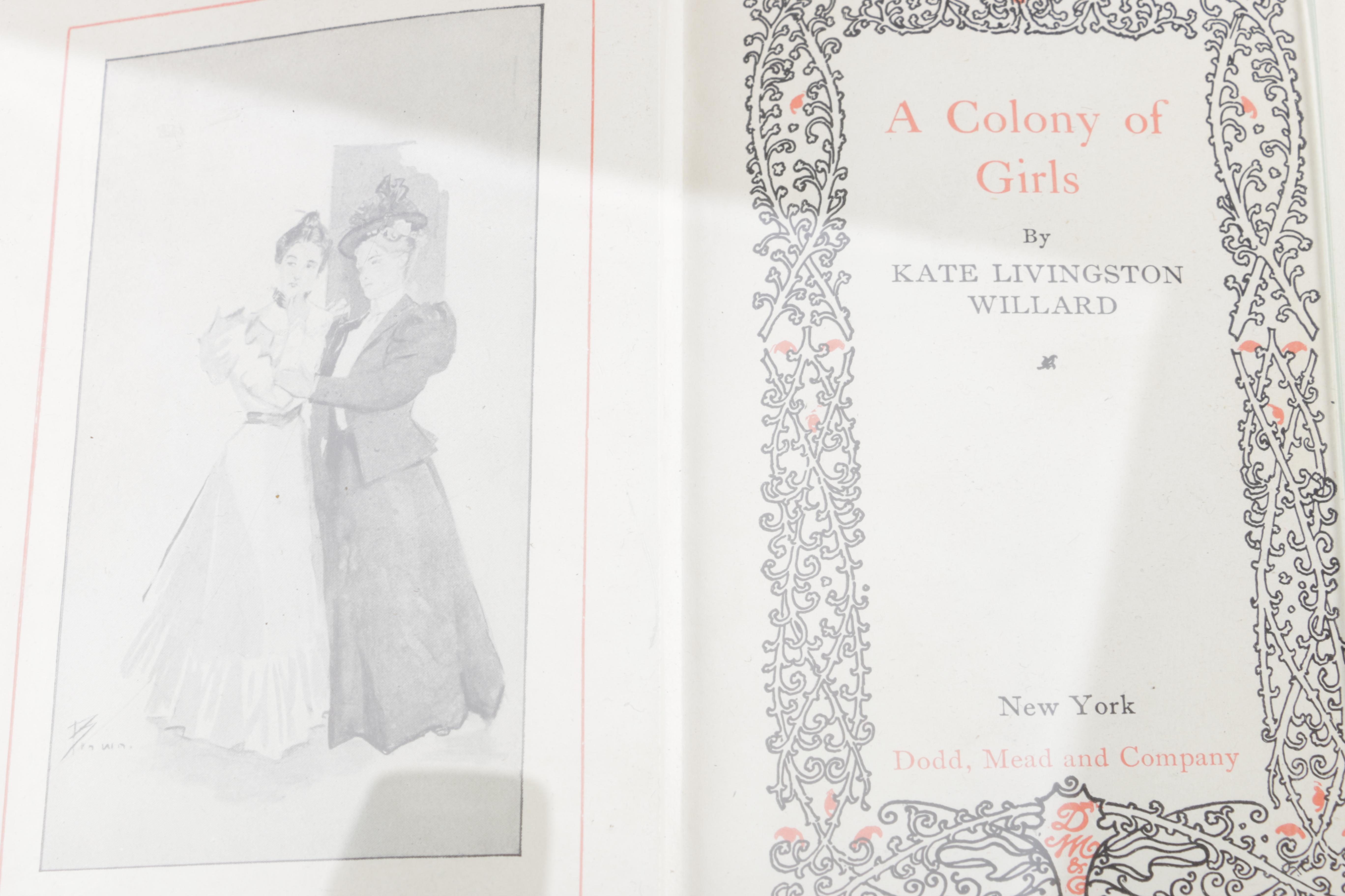 Antique Fiction Books