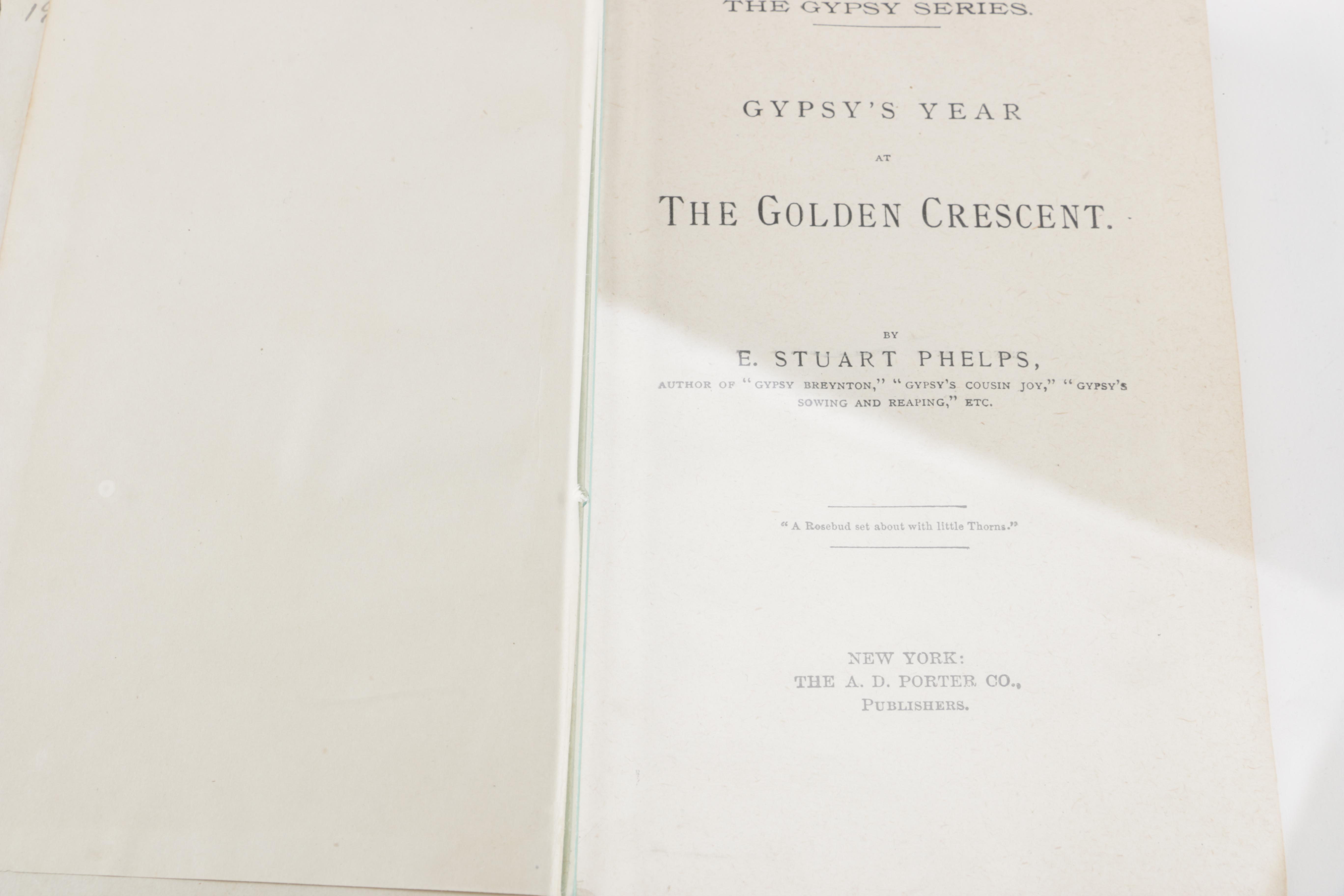 Antique Fiction Books