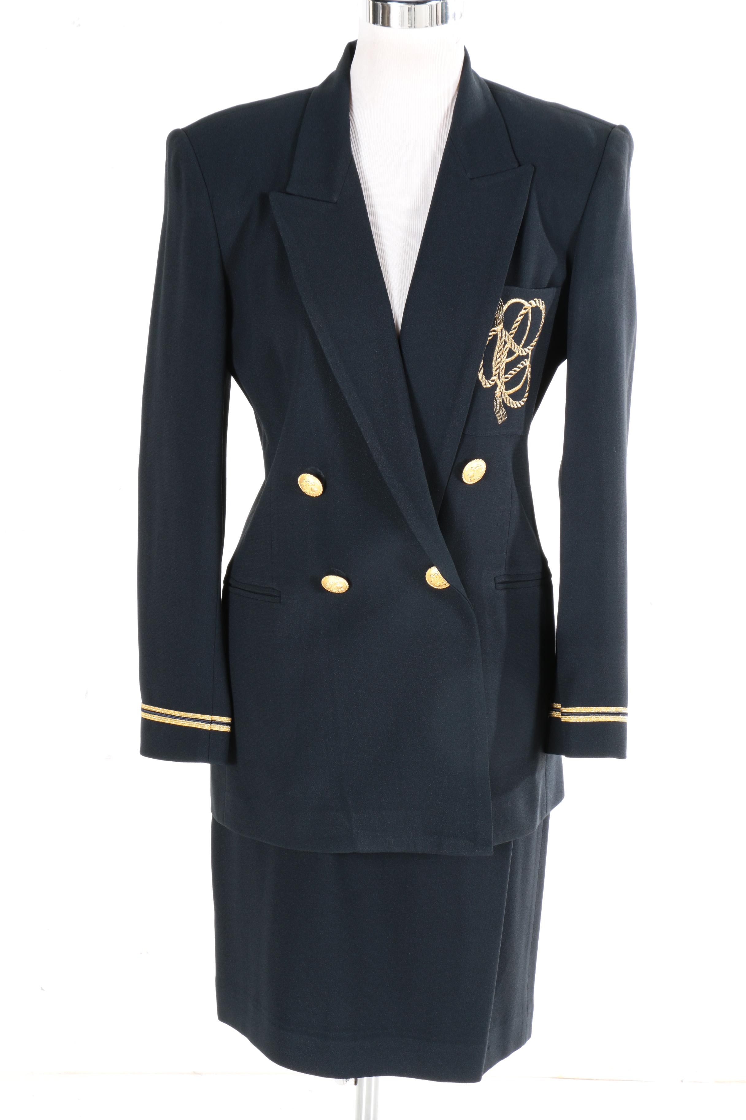Wool "LAUREN" Ralph Lauren Jacket and Lillie Rubin Suit