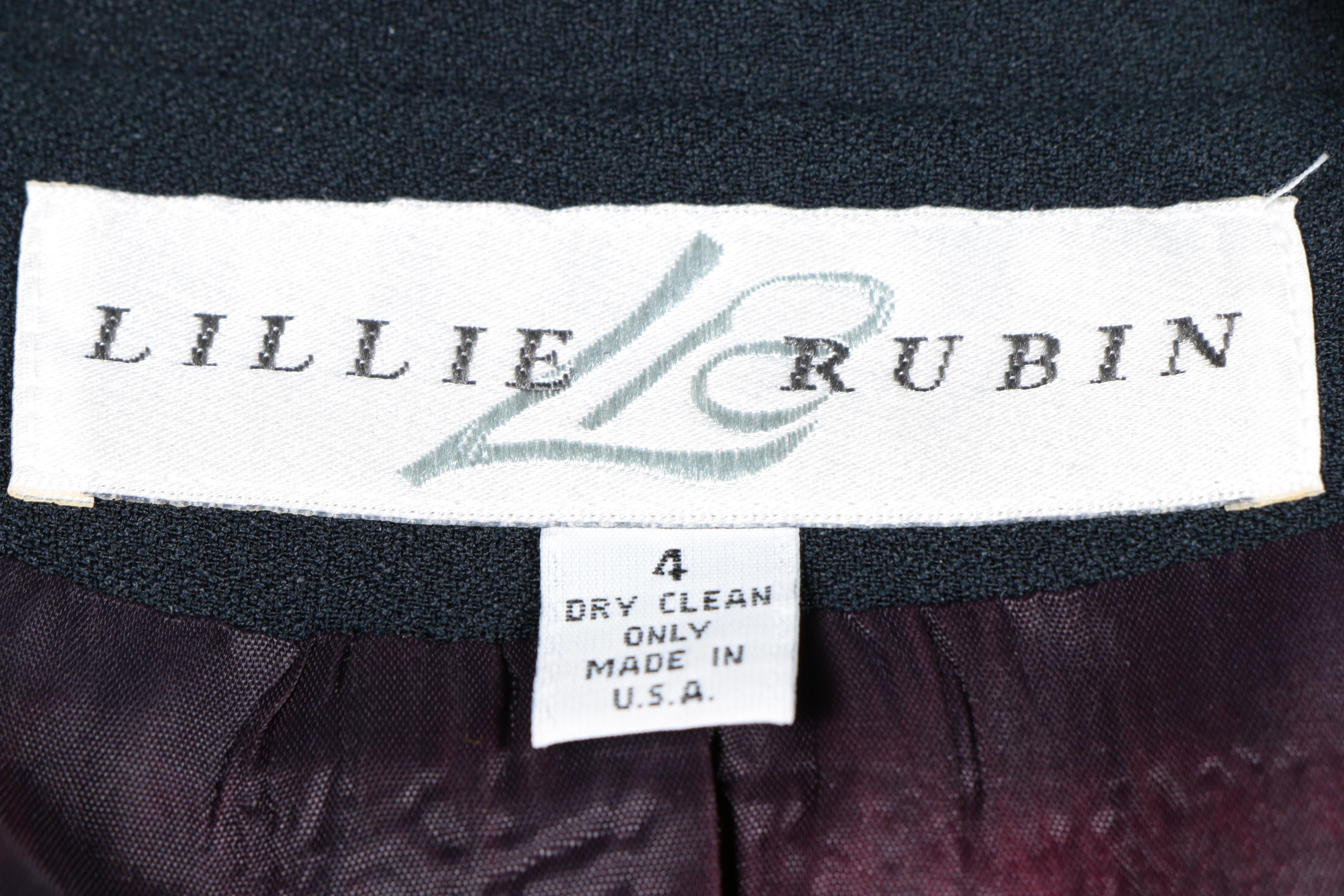 Wool "LAUREN" Ralph Lauren Jacket and Lillie Rubin Suit