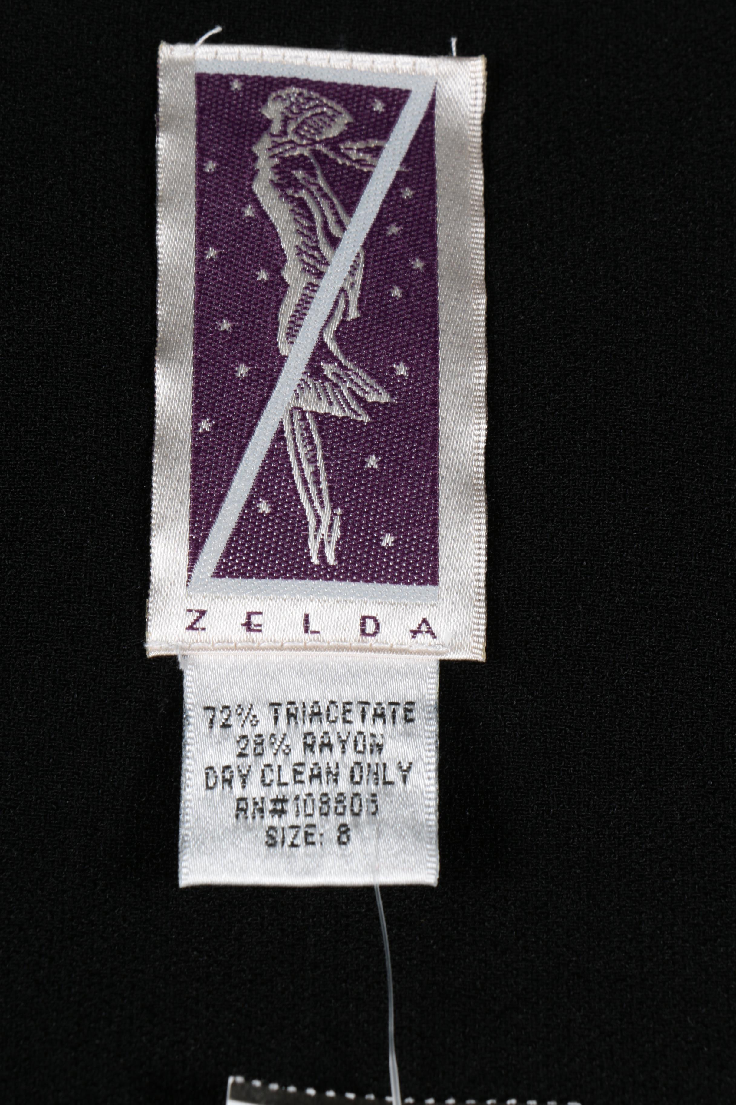 Women's Coats by Zelda Including Soutache Black Jacket