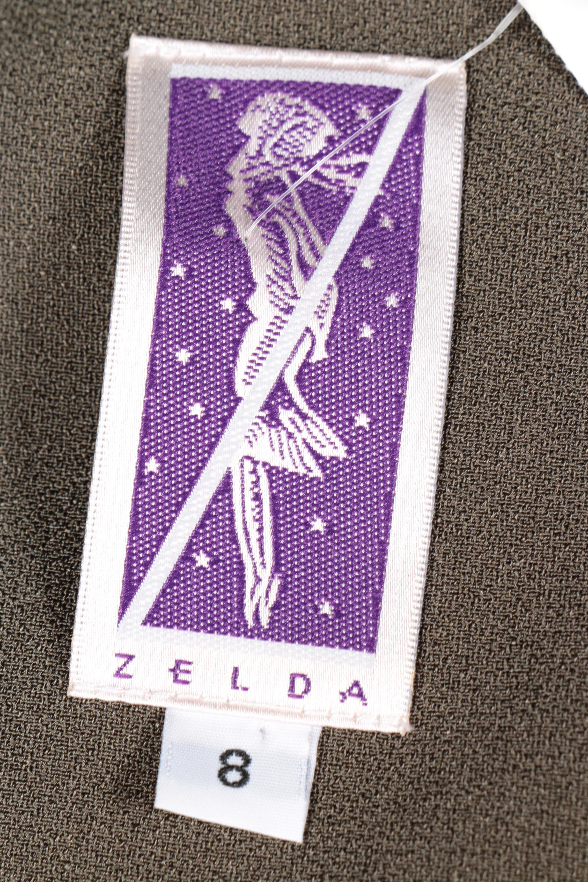 Women's Coats by Zelda Including Soutache Black Jacket