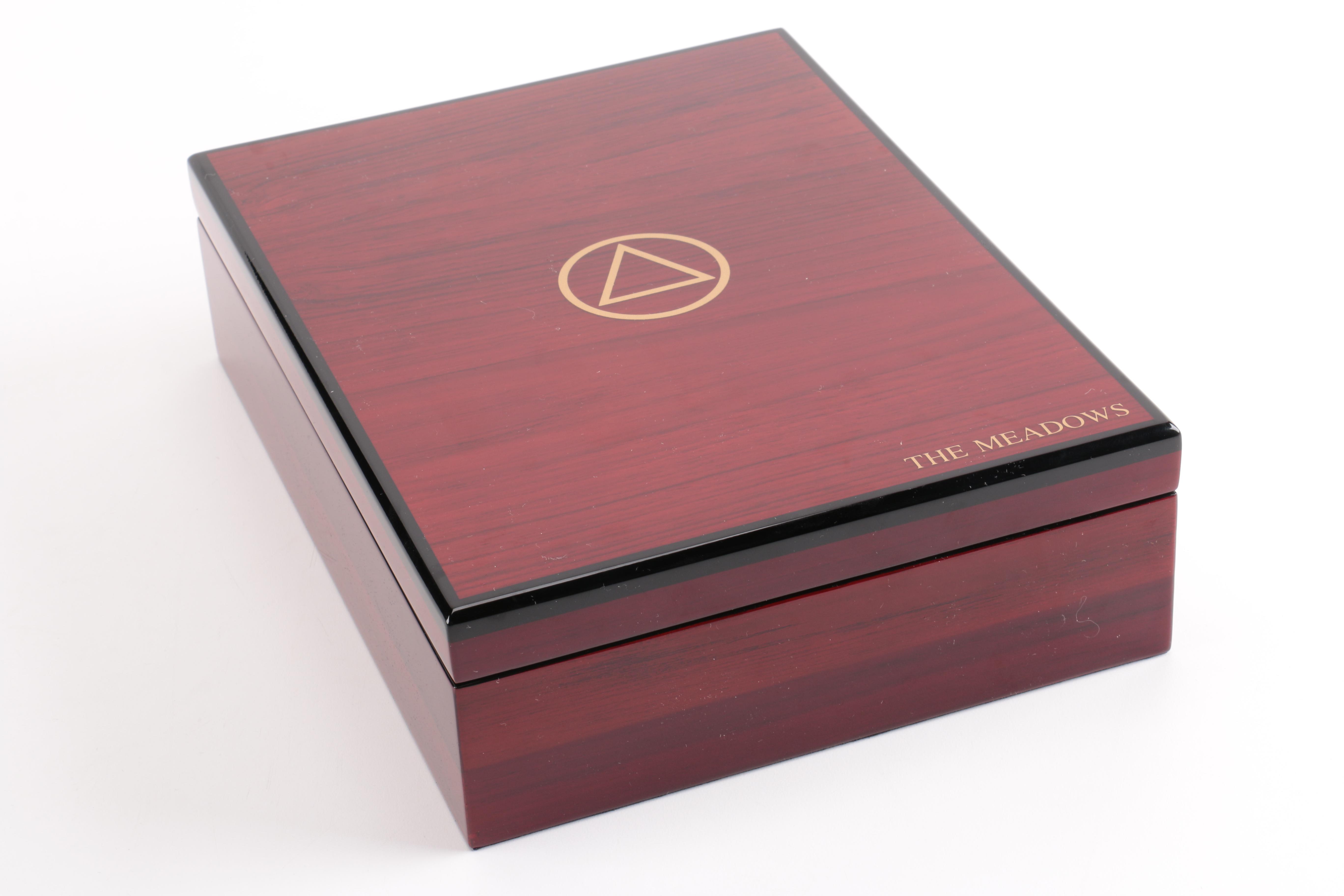 The Meadows Wooden Jewelry Presentation Box