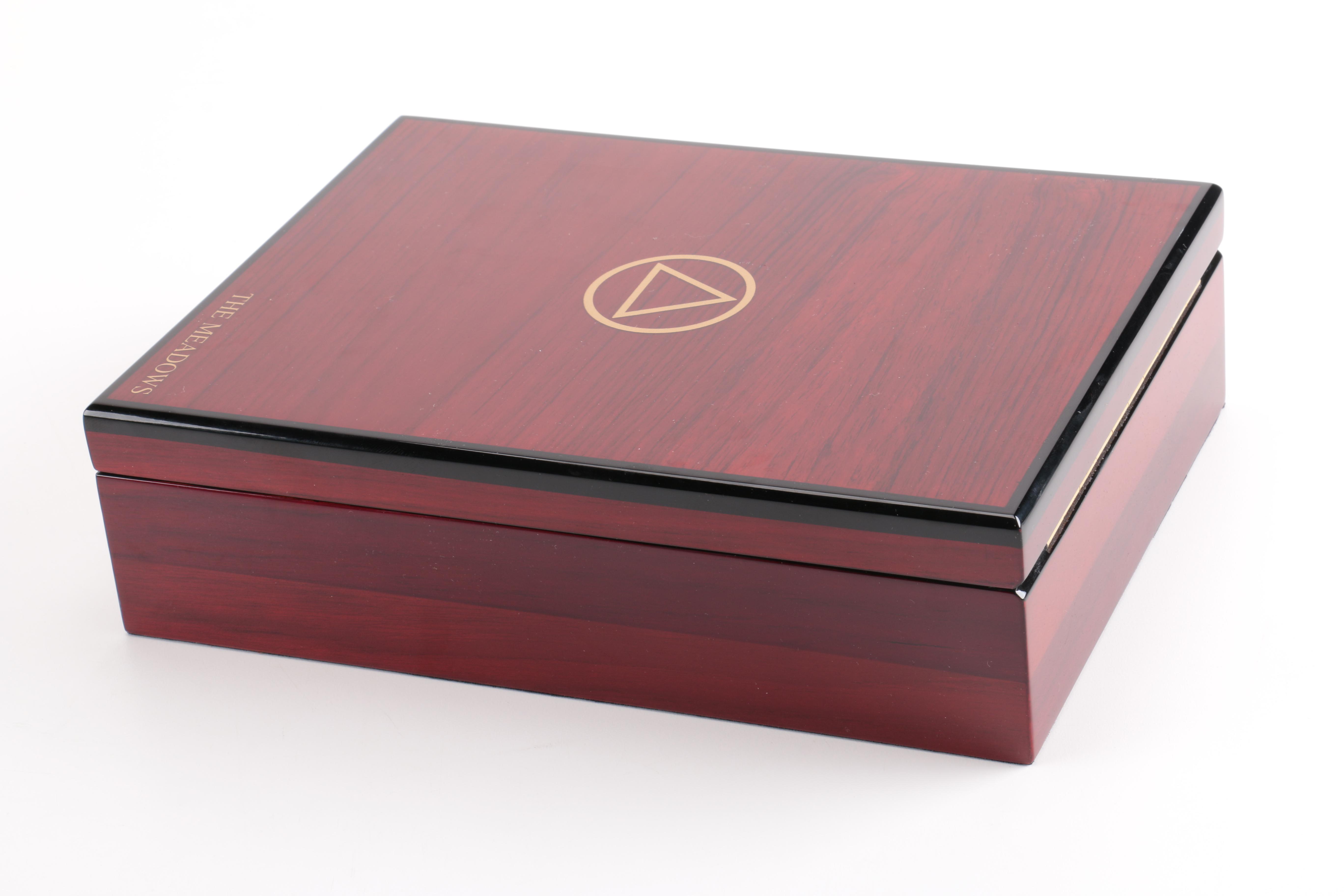 The Meadows Wooden Jewelry Presentation Box