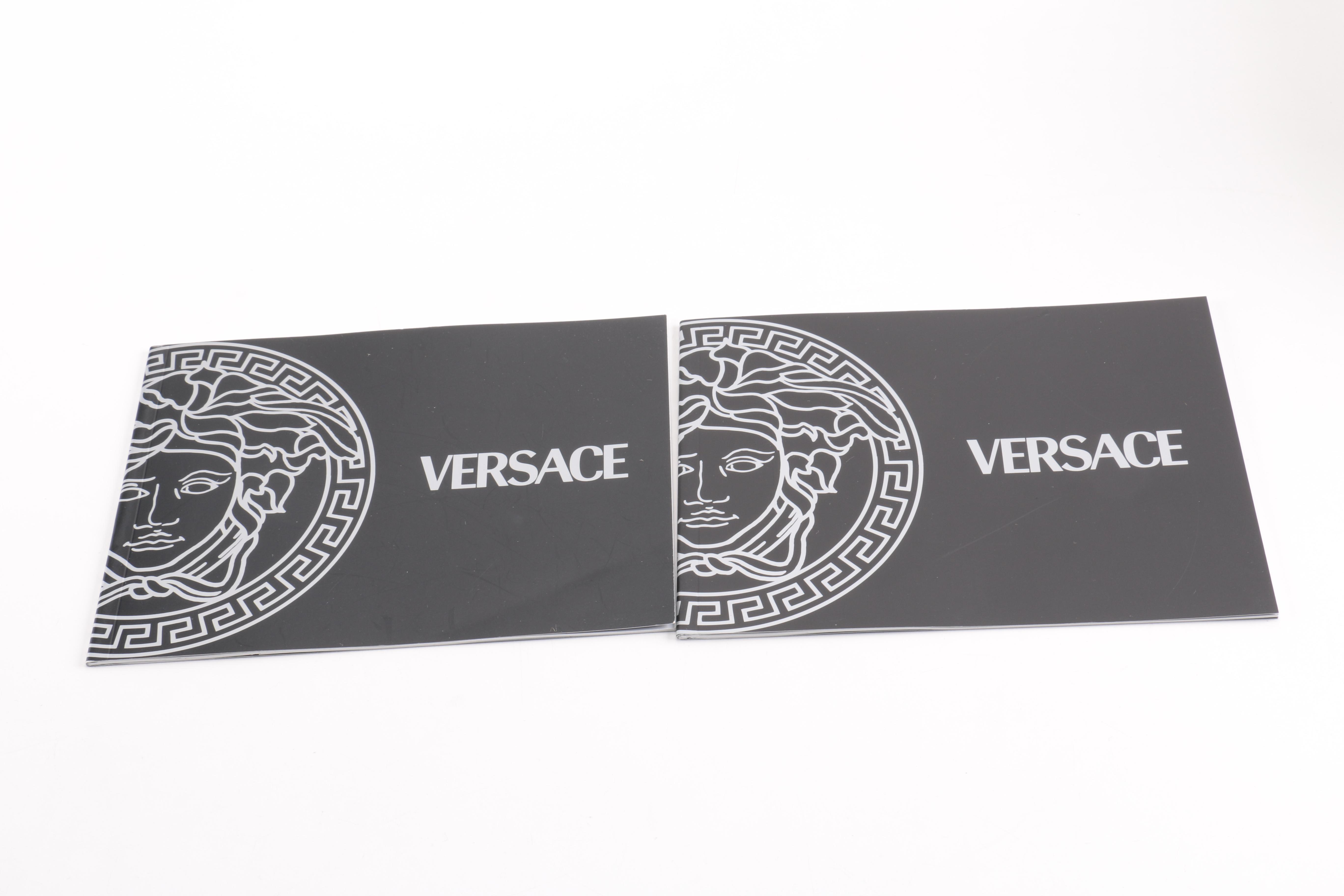Versace Black Leather Watch Box