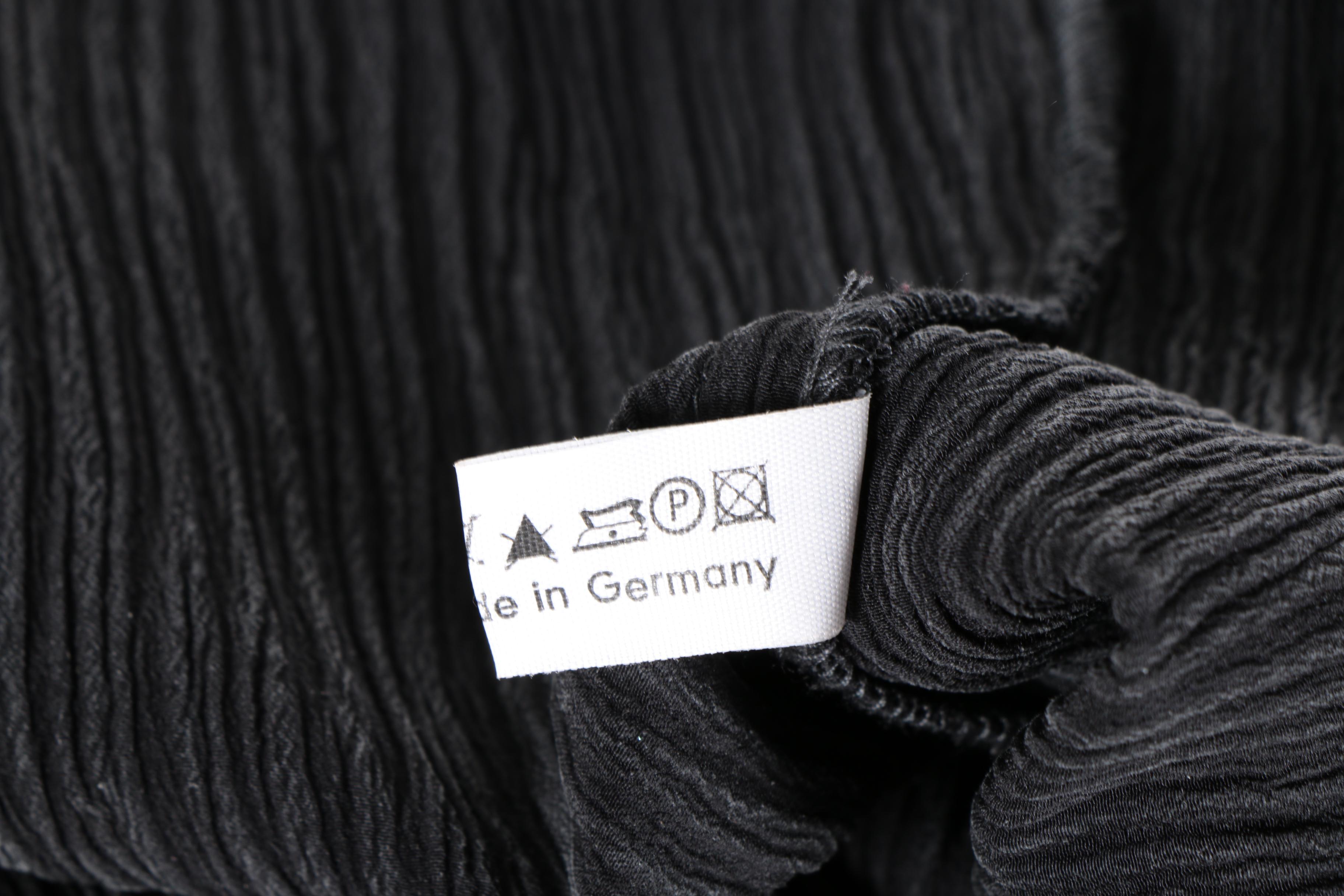 Anett Rostel Black Silk Cocktail Dress