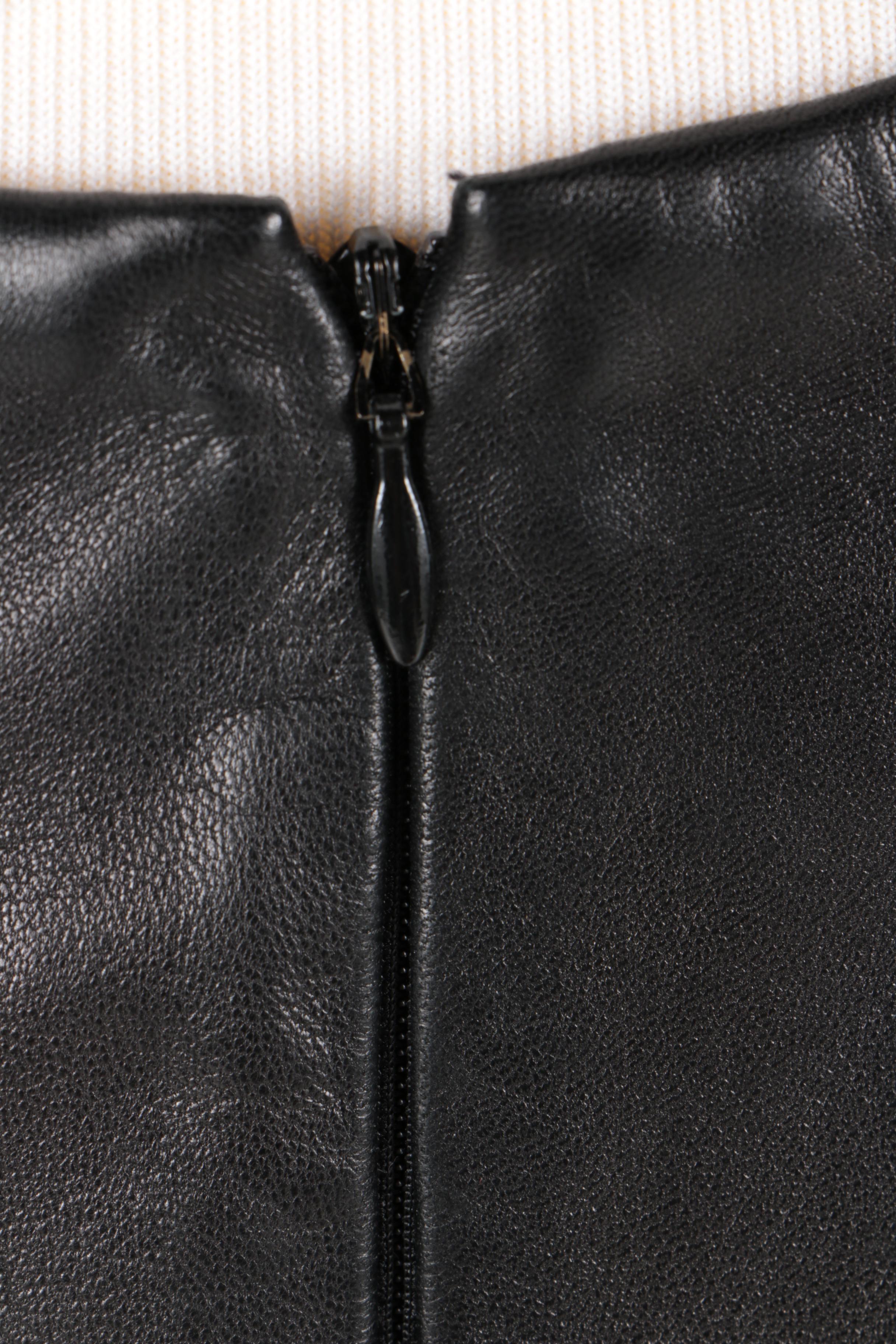 Women's Gianni Versace Leather Suit