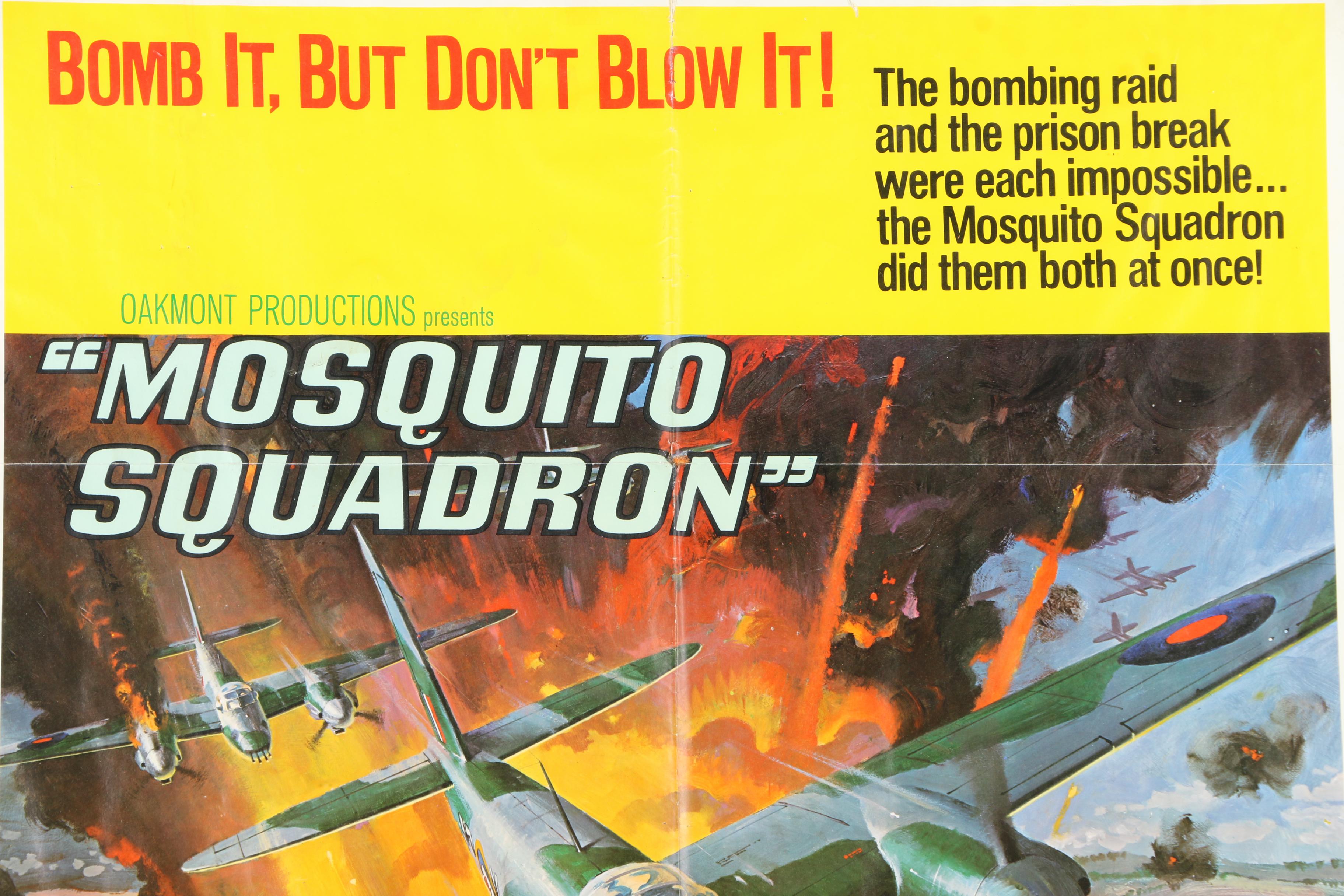 1969 "Mosquito Squadron" NSS Movie Poster