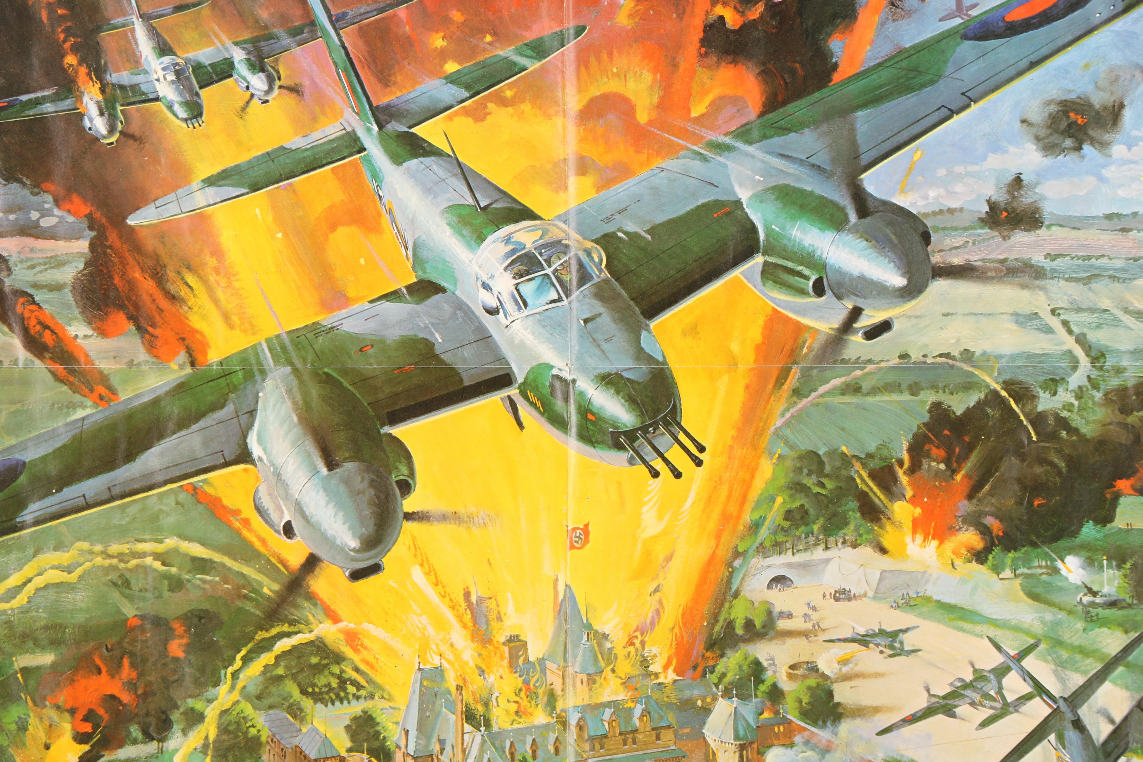 1969 "Mosquito Squadron" NSS Movie Poster