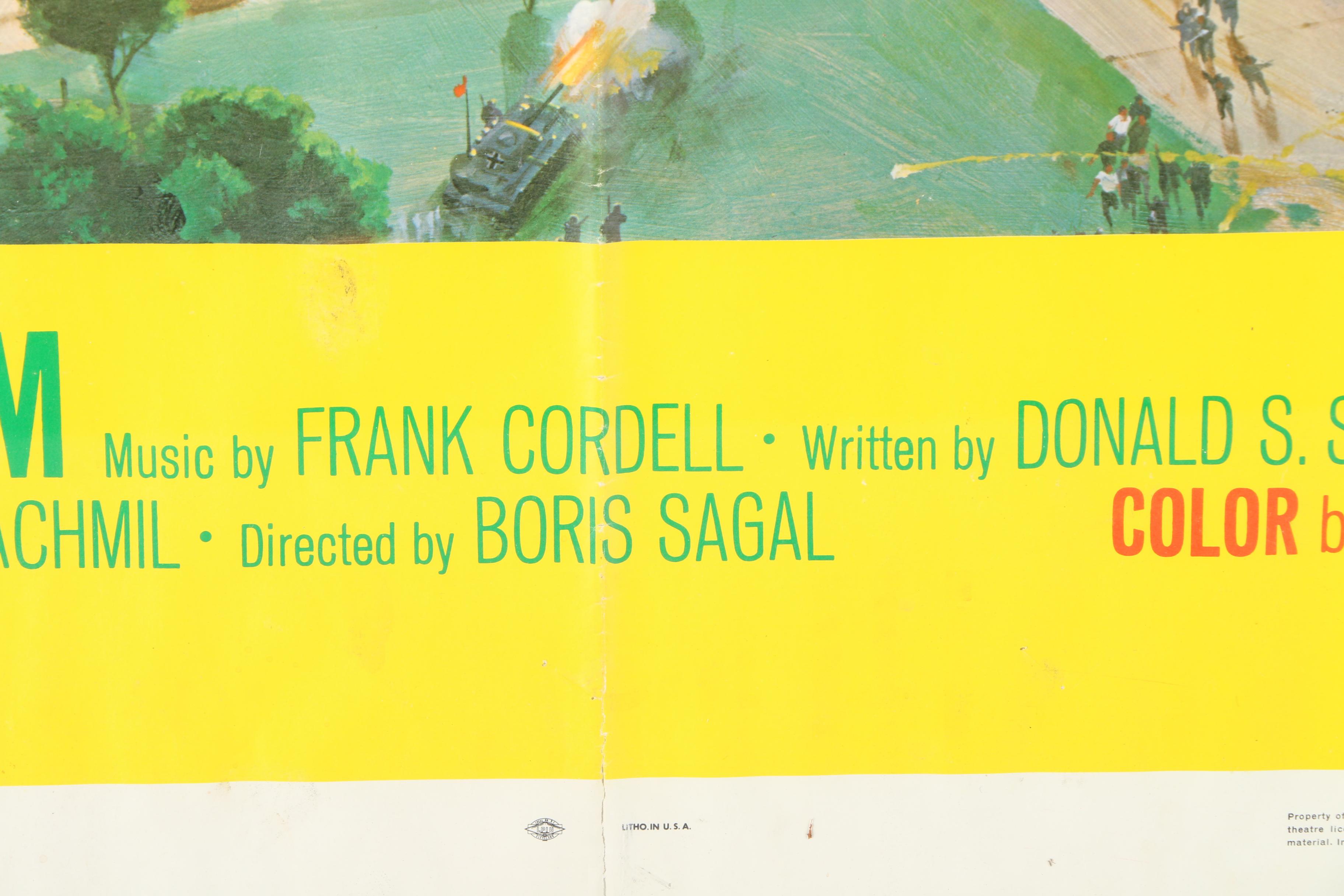 1969 "Mosquito Squadron" NSS Movie Poster