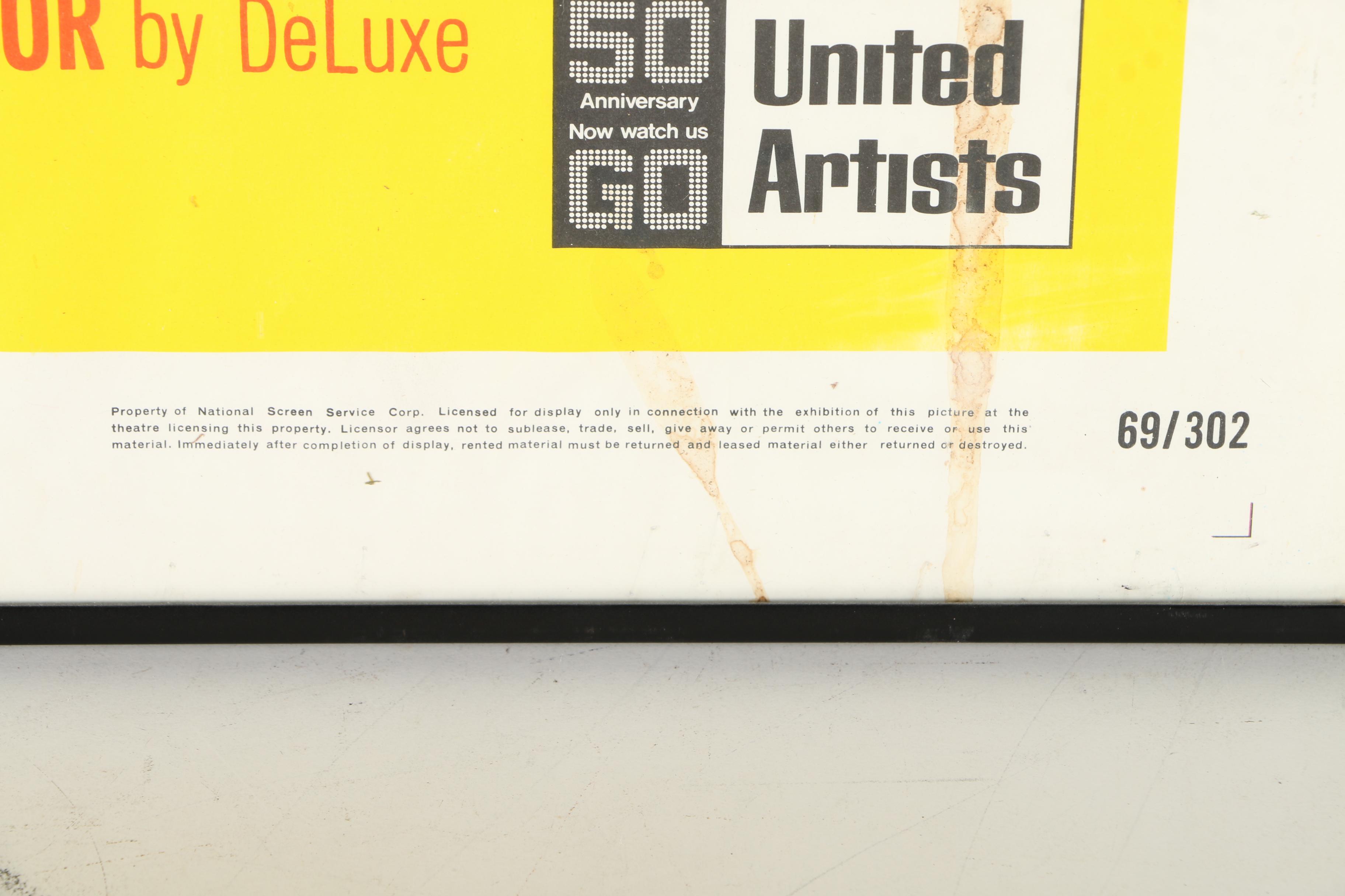 1969 "Mosquito Squadron" NSS Movie Poster