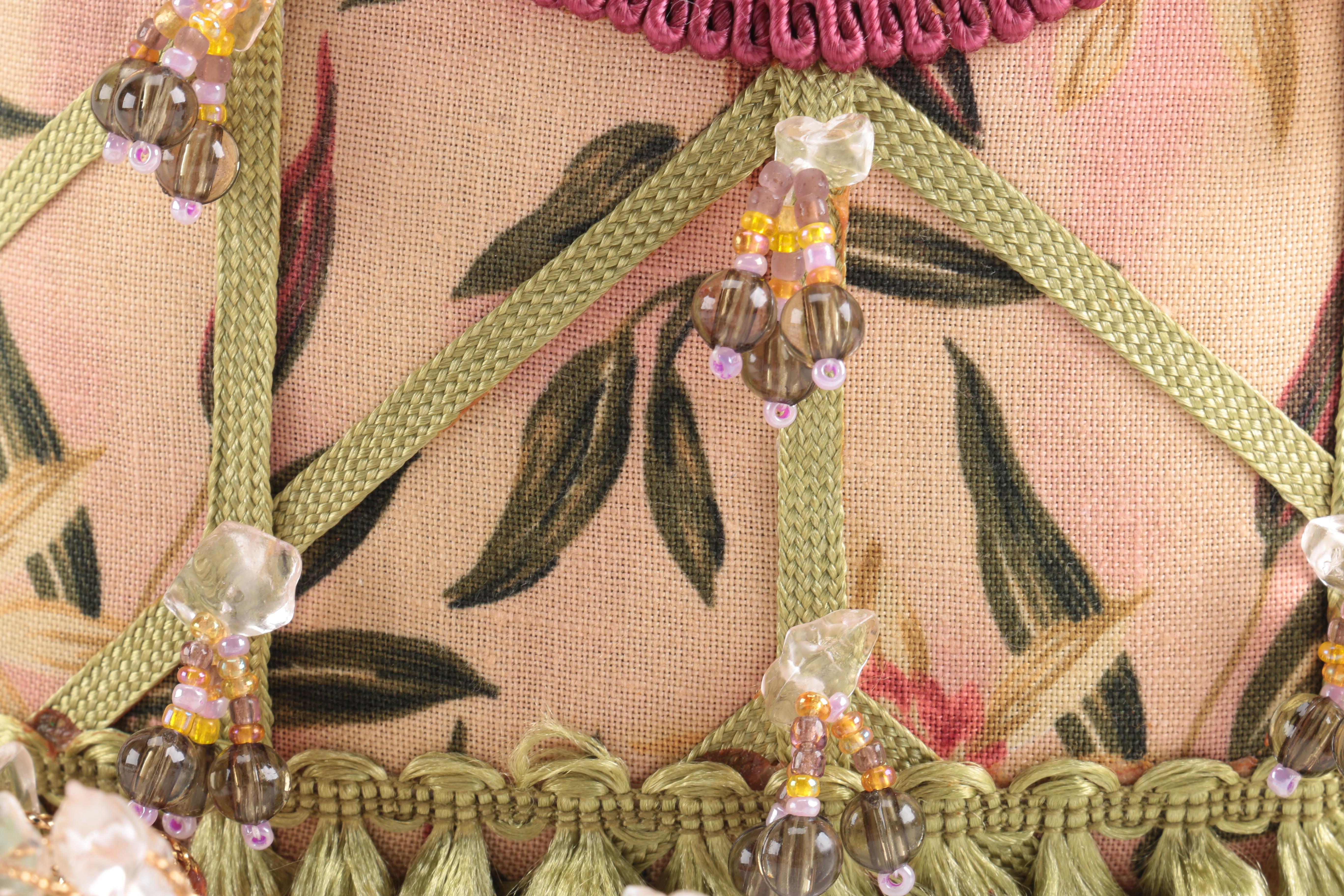 Mary Frances Floral Crossbody Bag