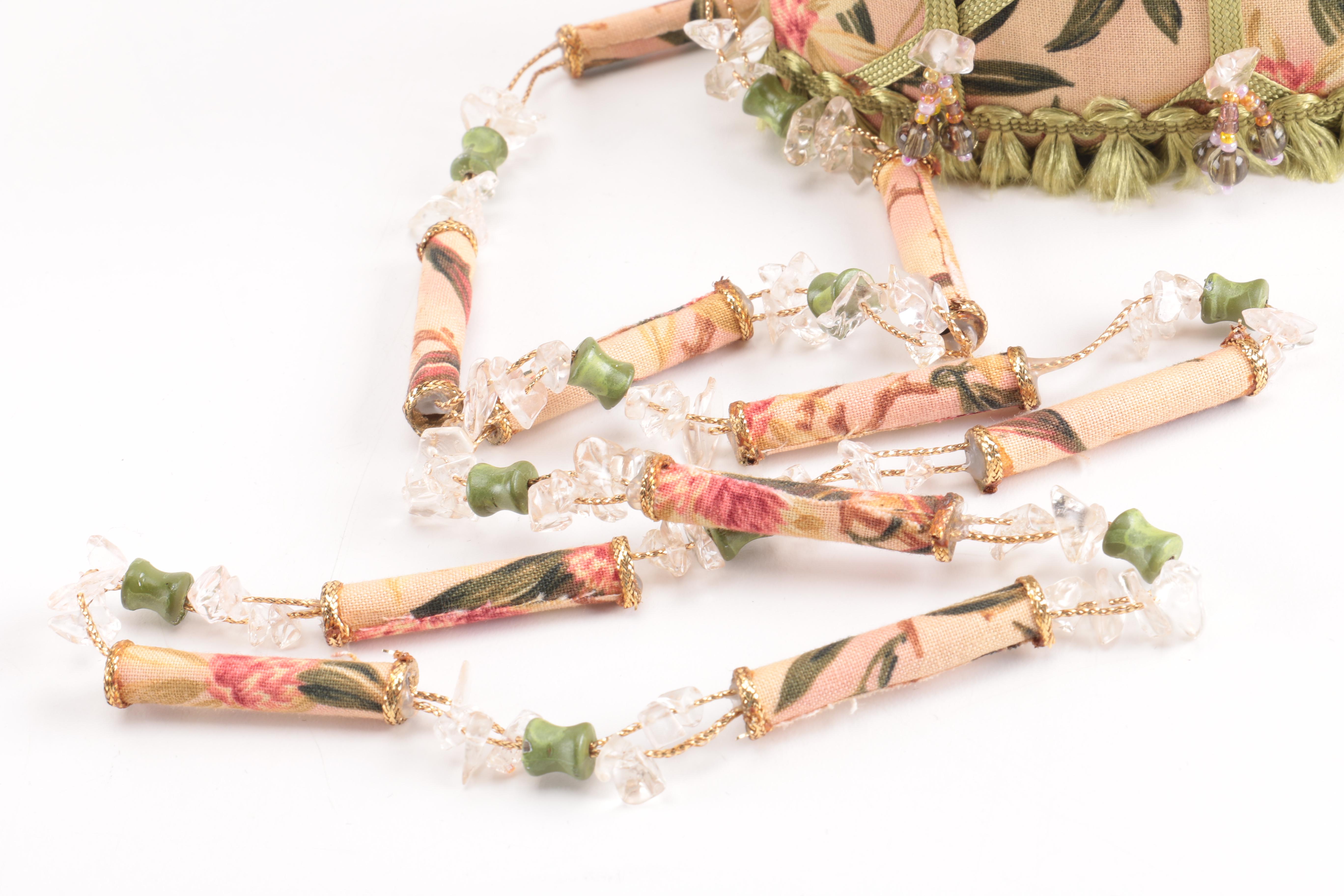 Mary Frances Floral Crossbody Bag