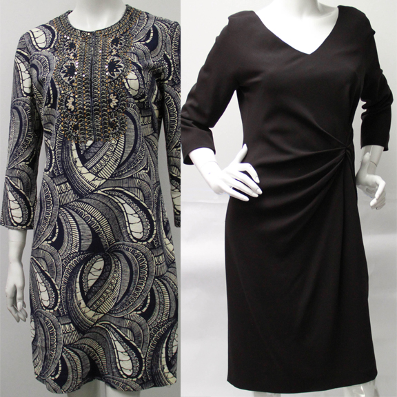 Brioni and Tory Burch Cocktail Dresses