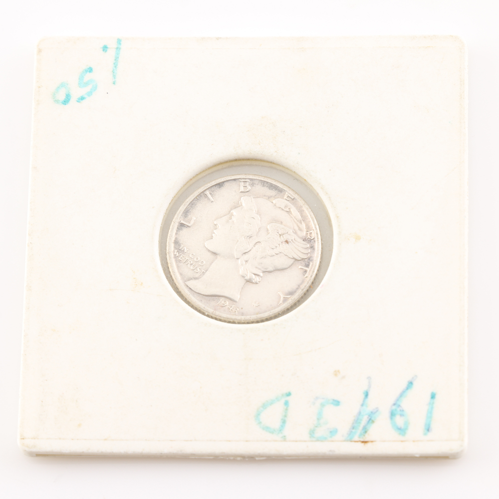 Group of Twenty Silver American Dimes