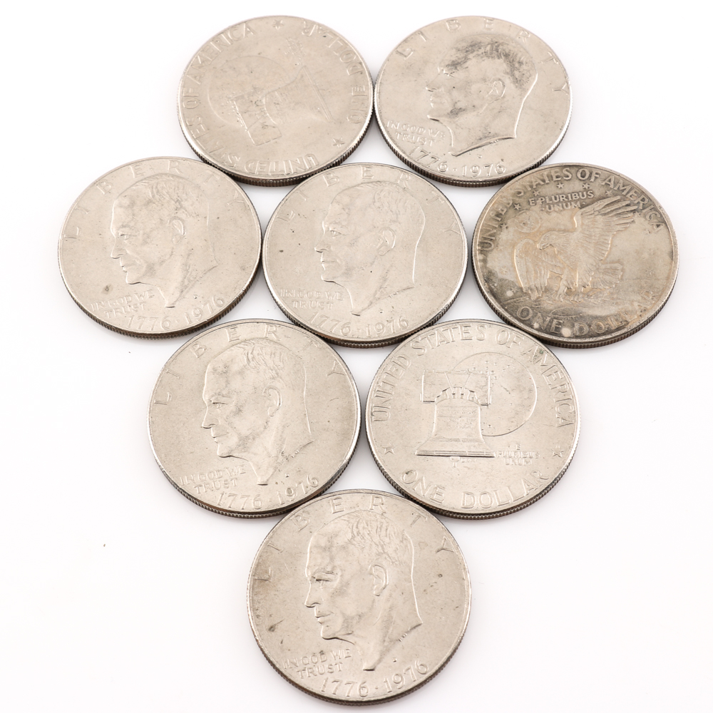 Group of 19 American Coin Dollars