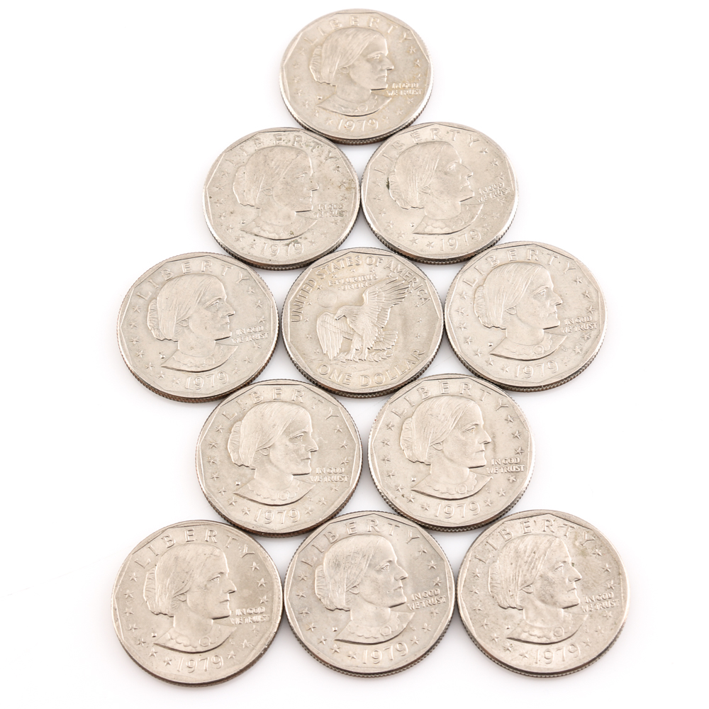 Group of 19 American Coin Dollars