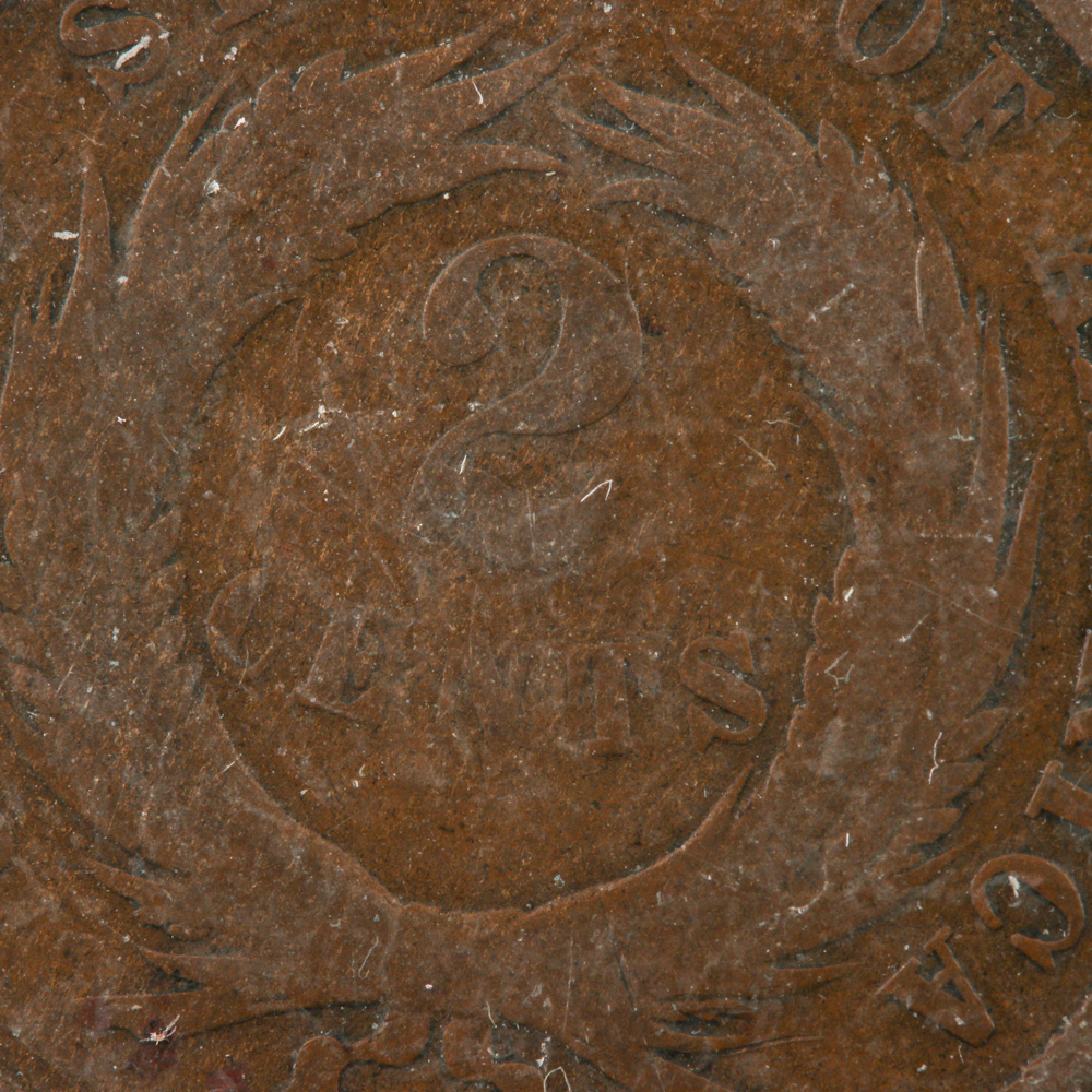 1865 U.S. Two Cent Coin