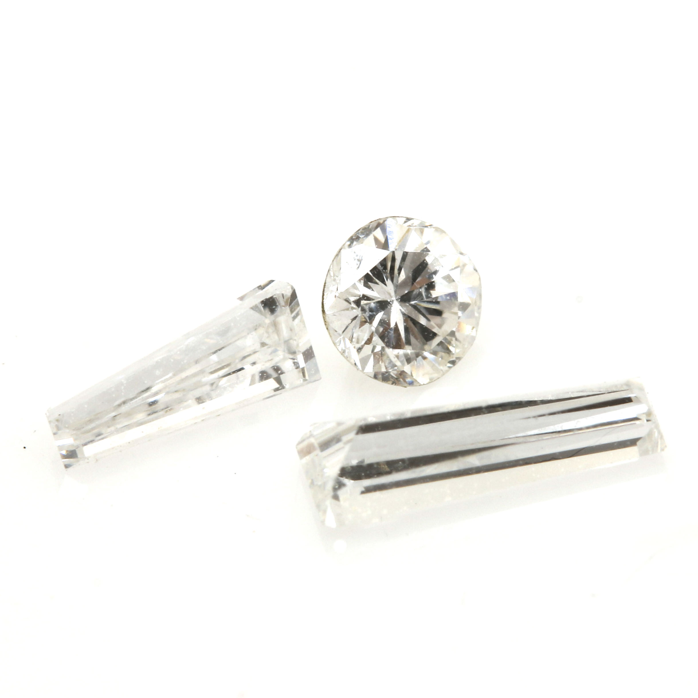 An Assortment of Loose Diamonds