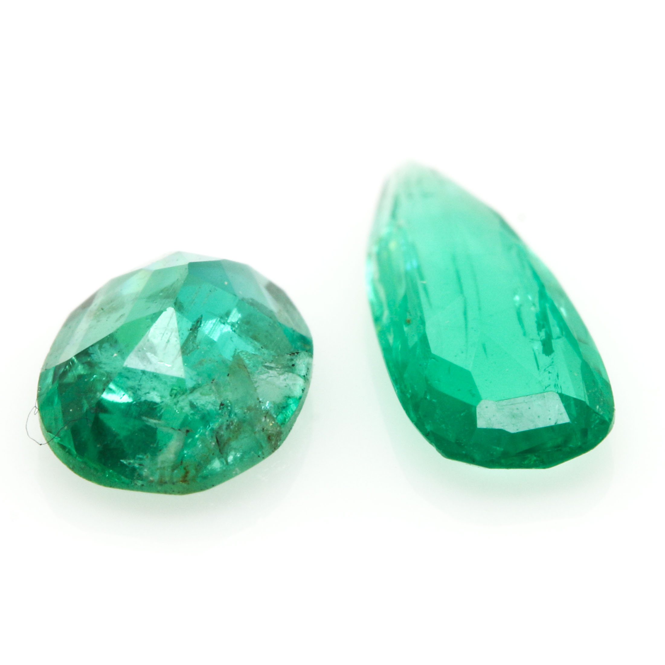 Selection of Two Loose Emeralds