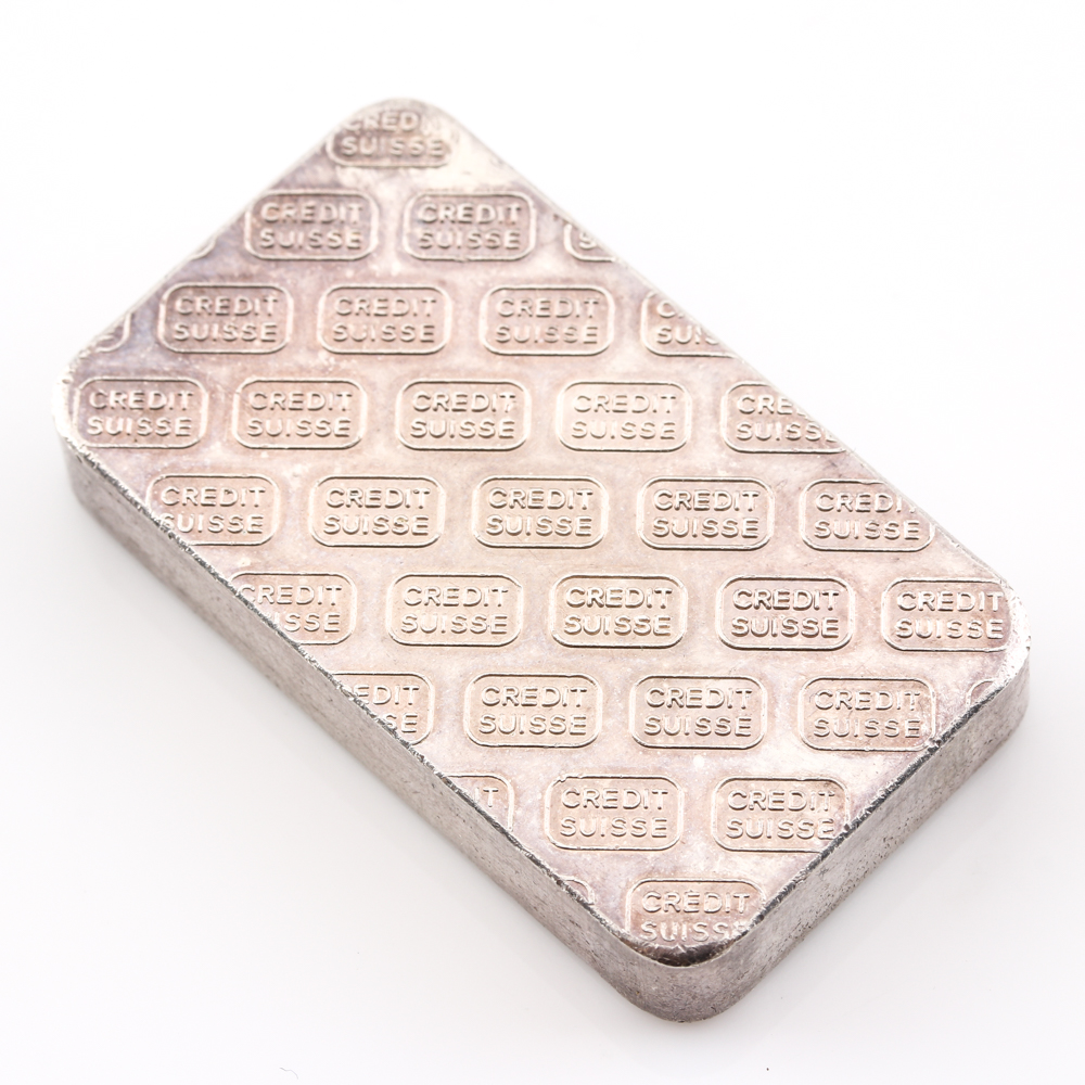 Group of Three Fine Silver Bars