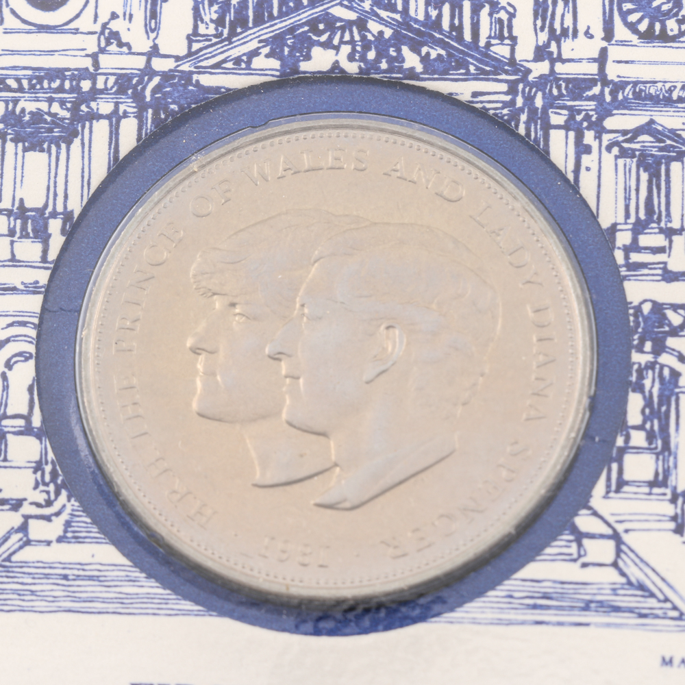 Group of 1981 Lady Diana and Prince Charles Royal Wedding Commemorative Coin/Medals