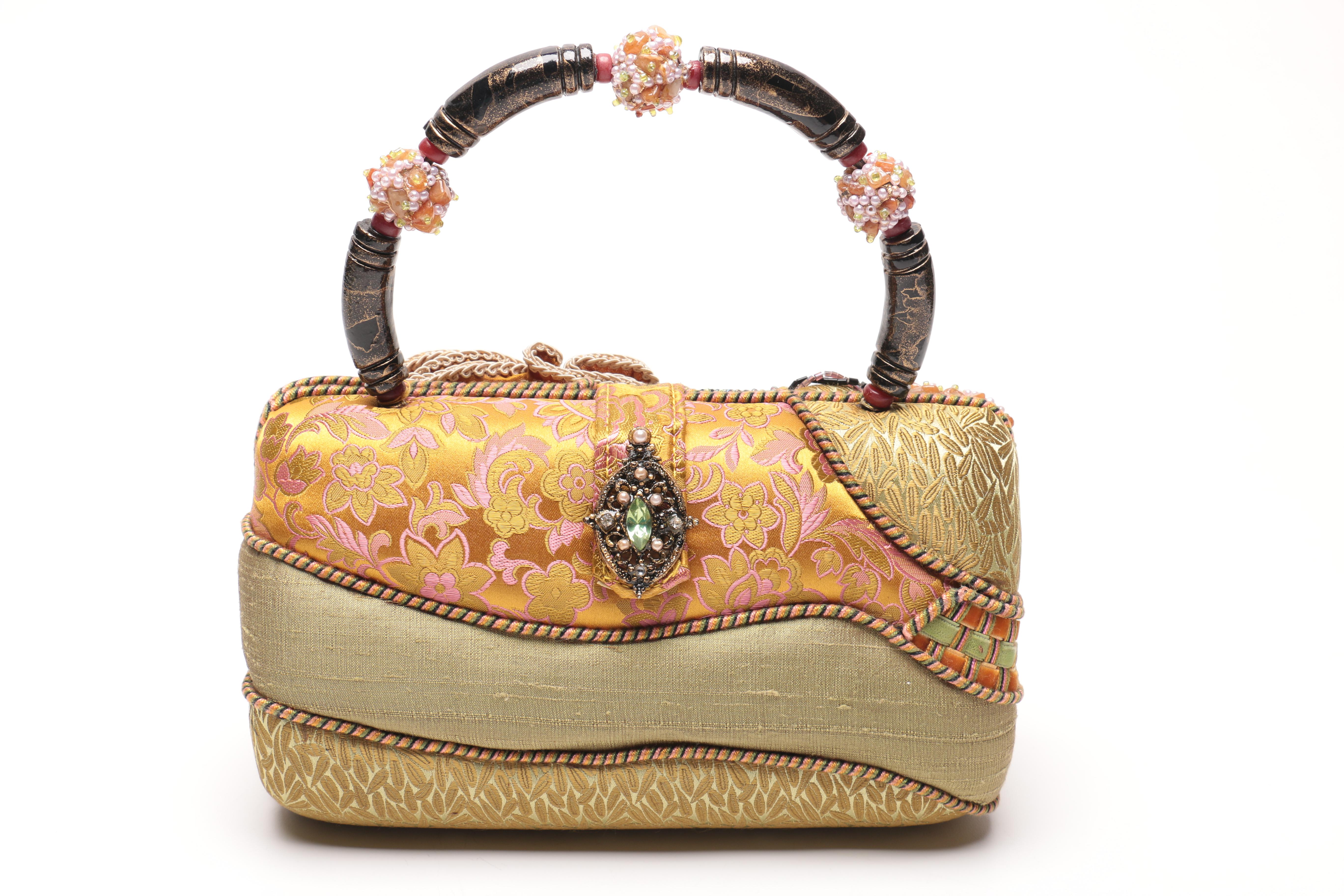 Mary Frances Mixed Trimmings Handbag