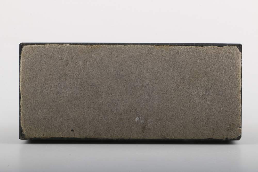 Antique Cast Brass Shrine with Porcelain Madonna and Child Plaque