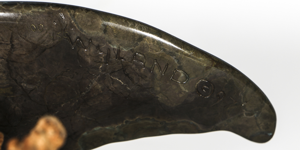 Robert Wyland Limited Edition Bronze Sculpture "Genesis"