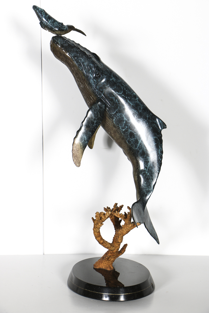 Robert Wyland Limited Edition Bronze Sculpture "Genesis"