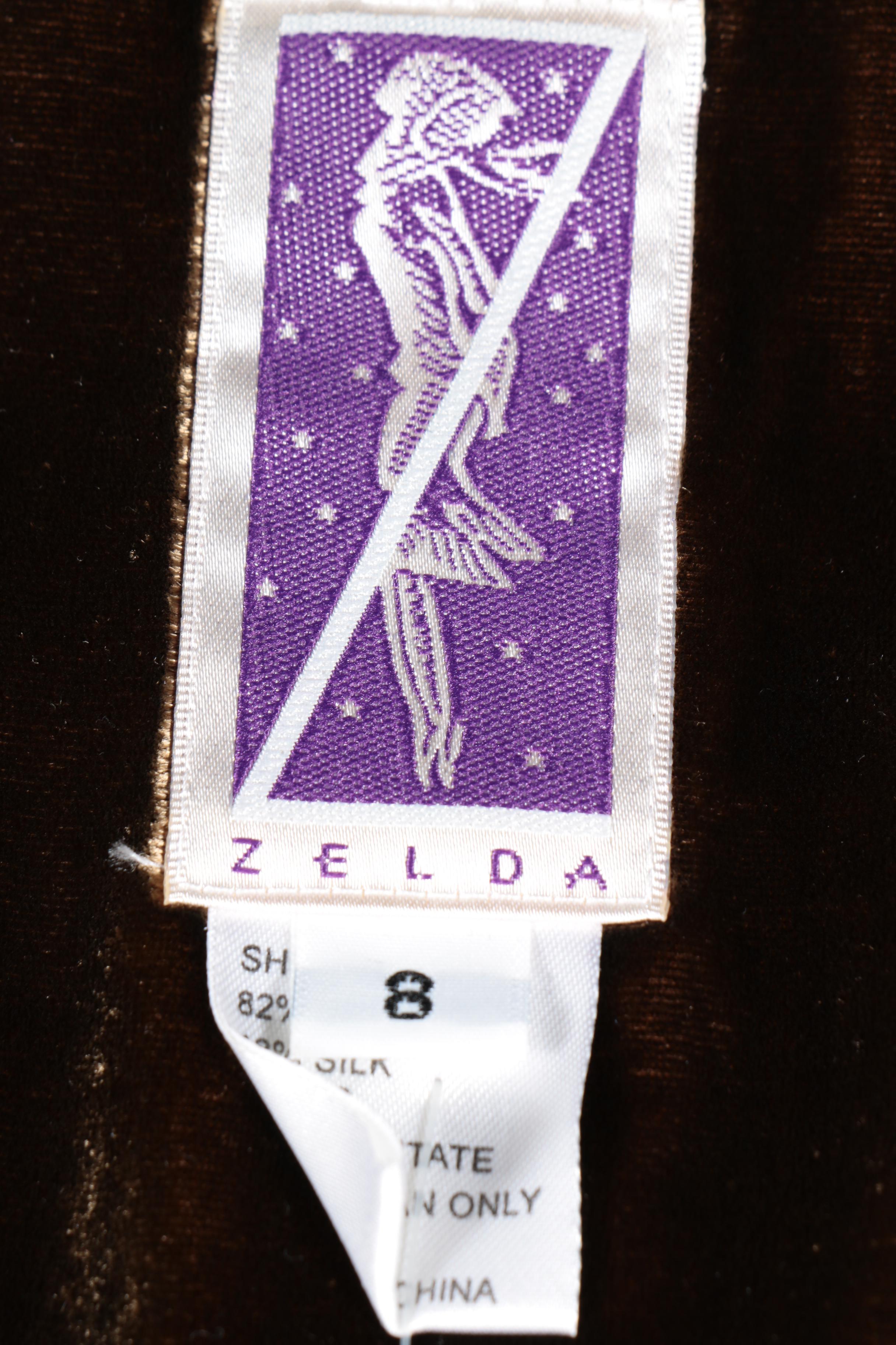 Zelda Floral Embroidered Long Jackets